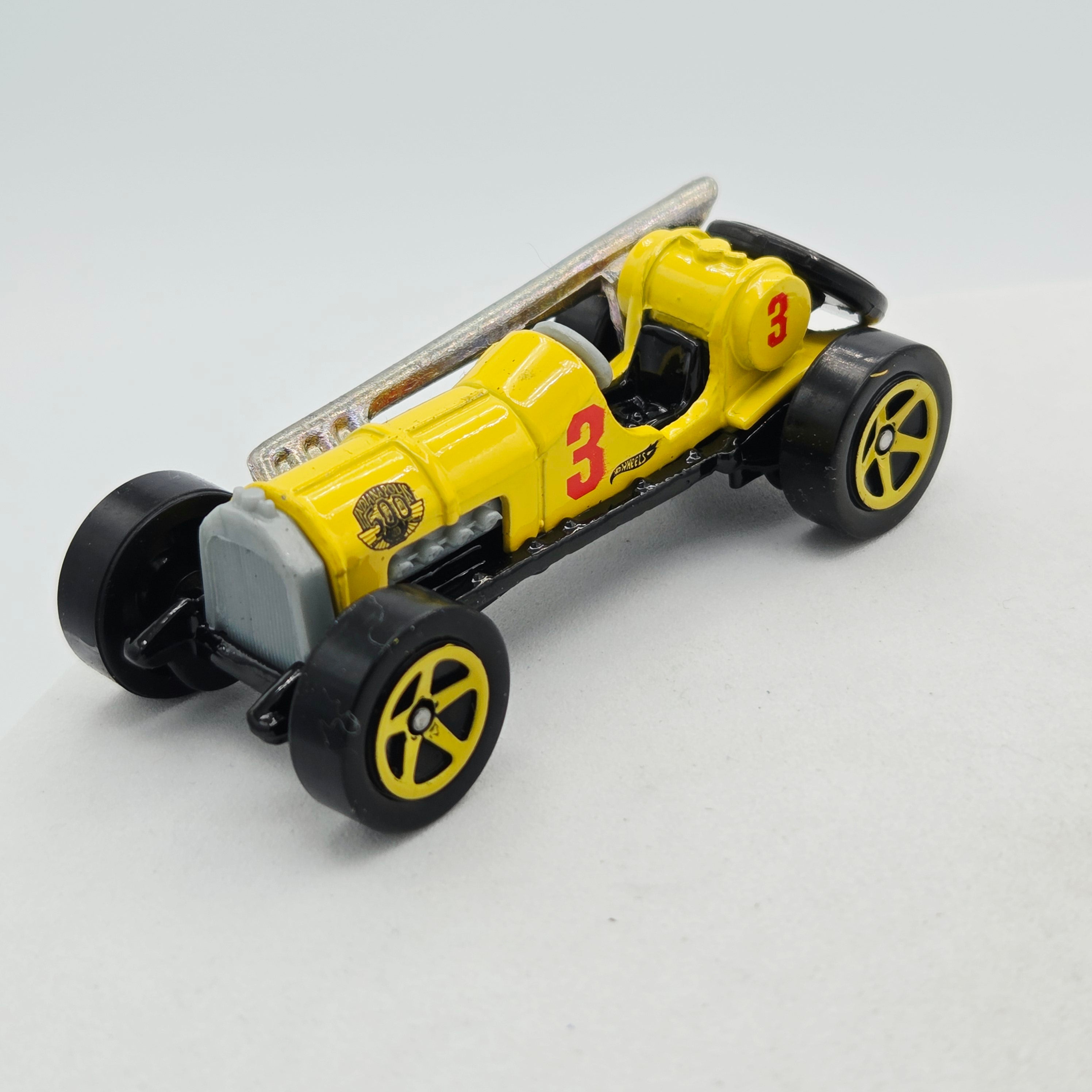 Hot Wheels Old Number 3 Race Car (2011 HW Indianapolis 500 5 Pack - Multipack Exclusive)
