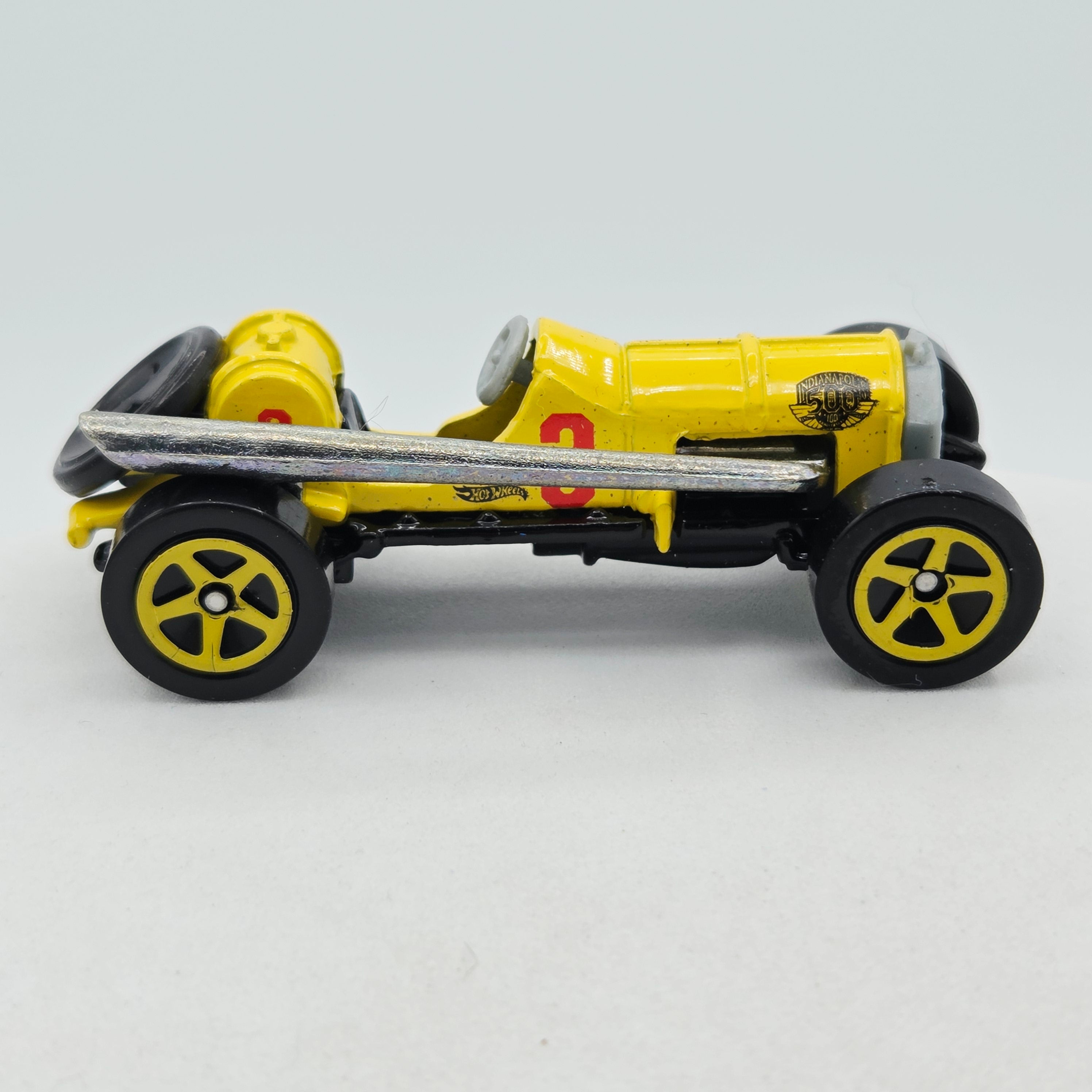 Hot Wheels Old Number 3 Race Car (2011 HW Indianapolis 500 5 Pack - Multipack Exclusive)