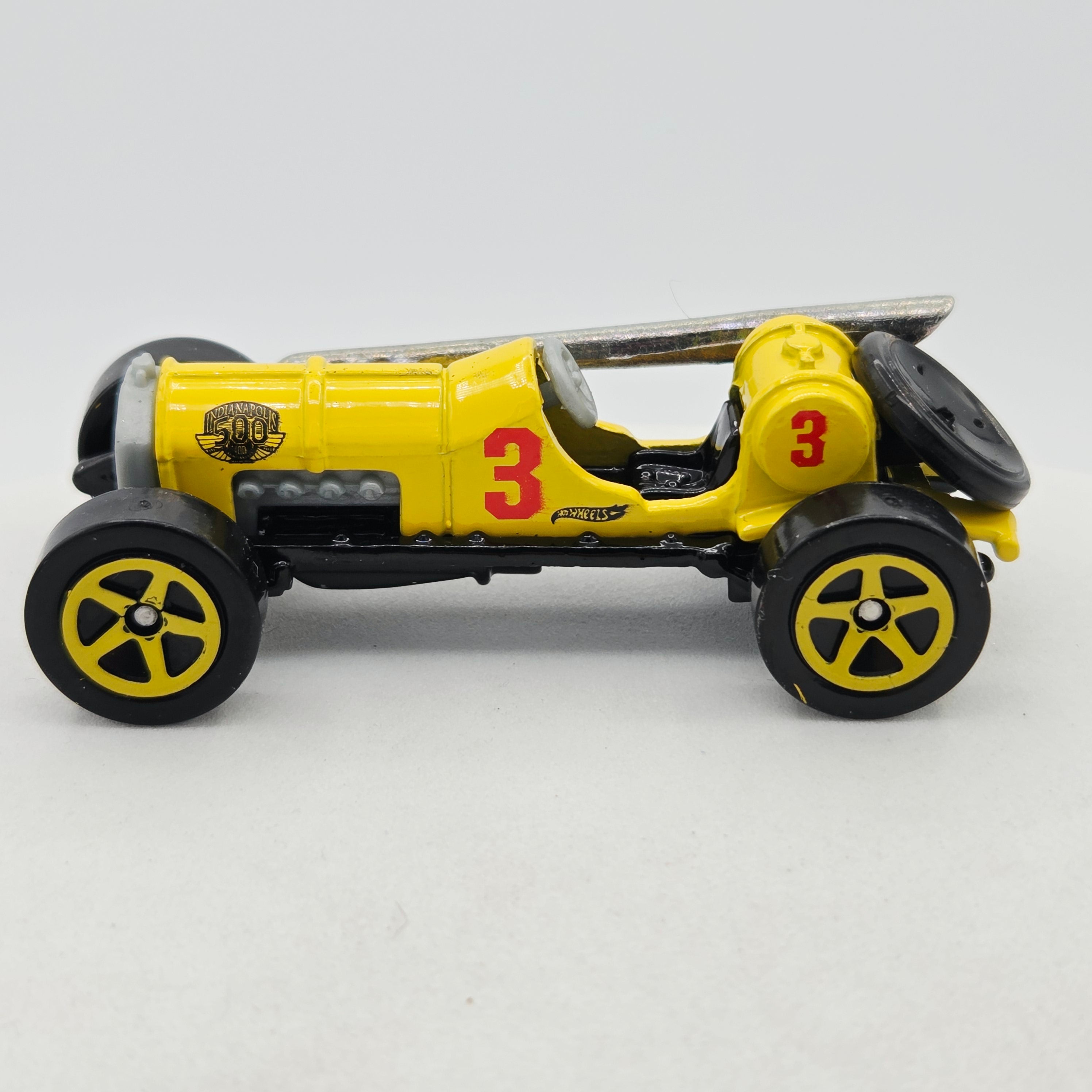 Hot Wheels Old Number 3 Race Car (2011 HW Indianapolis 500 5 Pack - Multipack Exclusive)