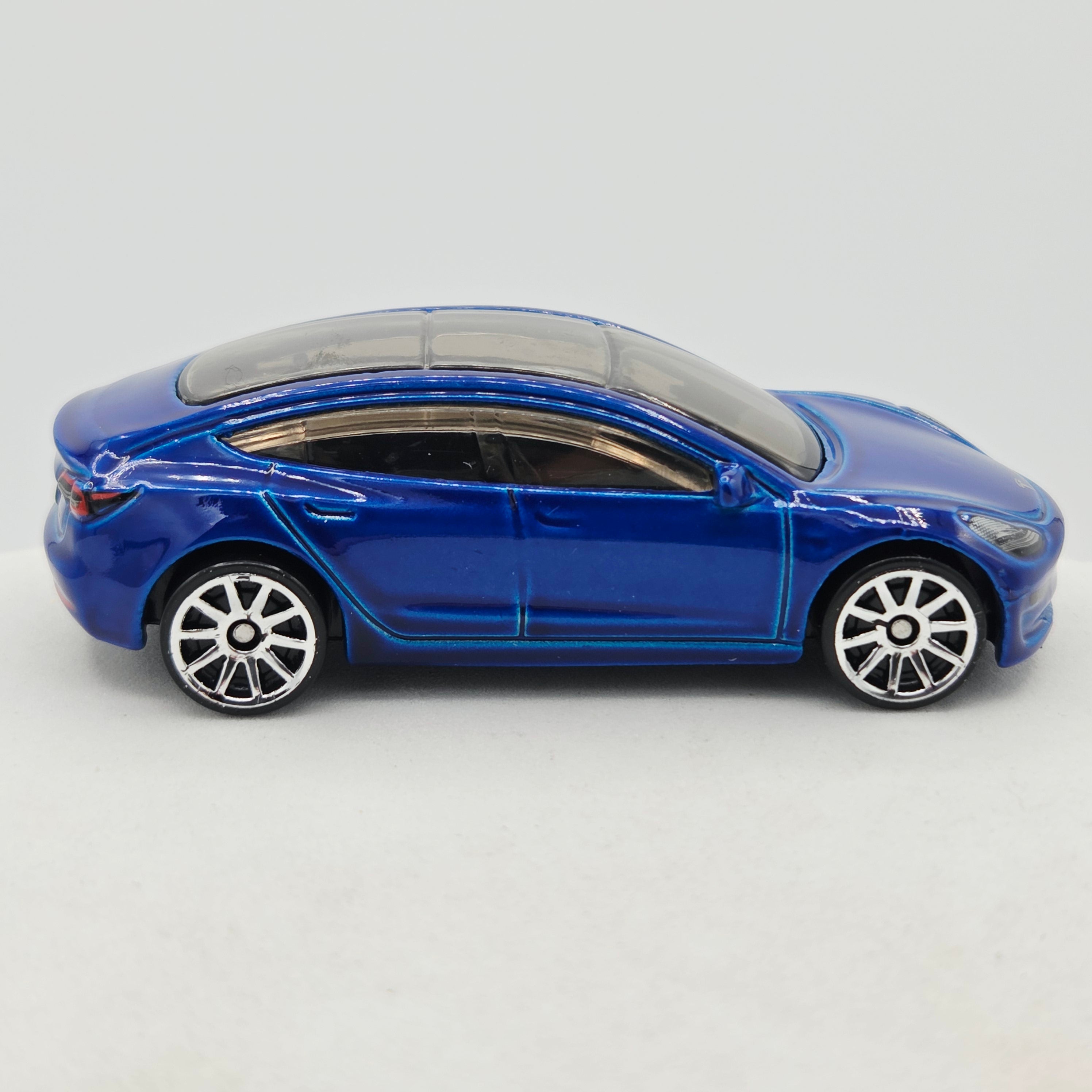 Hot Wheels Tesla Model 3 (2020 HW Basic - Factory Fresh)