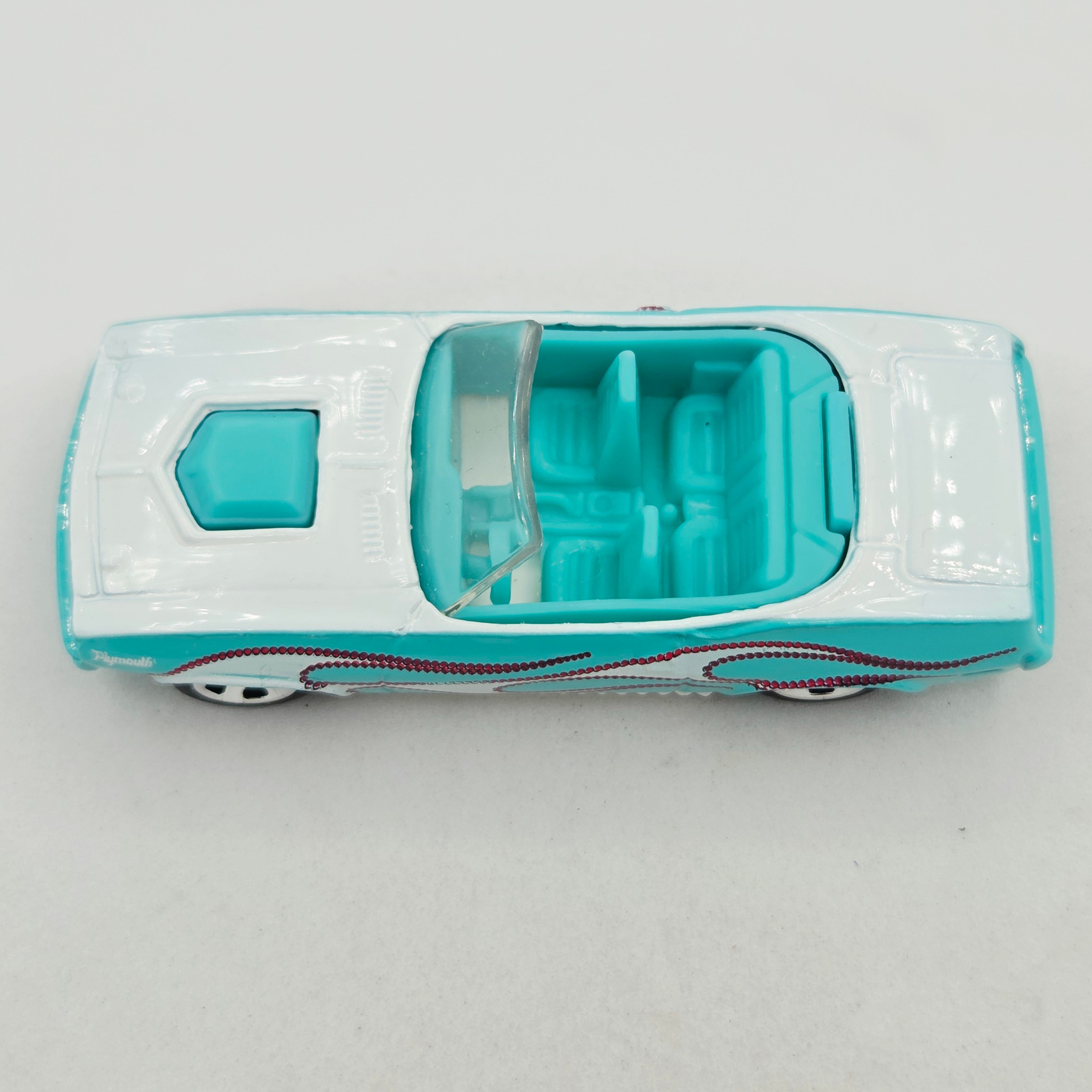 Hot Wheels '70 Plymouth Barracuda Convertible (2008 HW Mardi Gras - Walmart Exclusive)