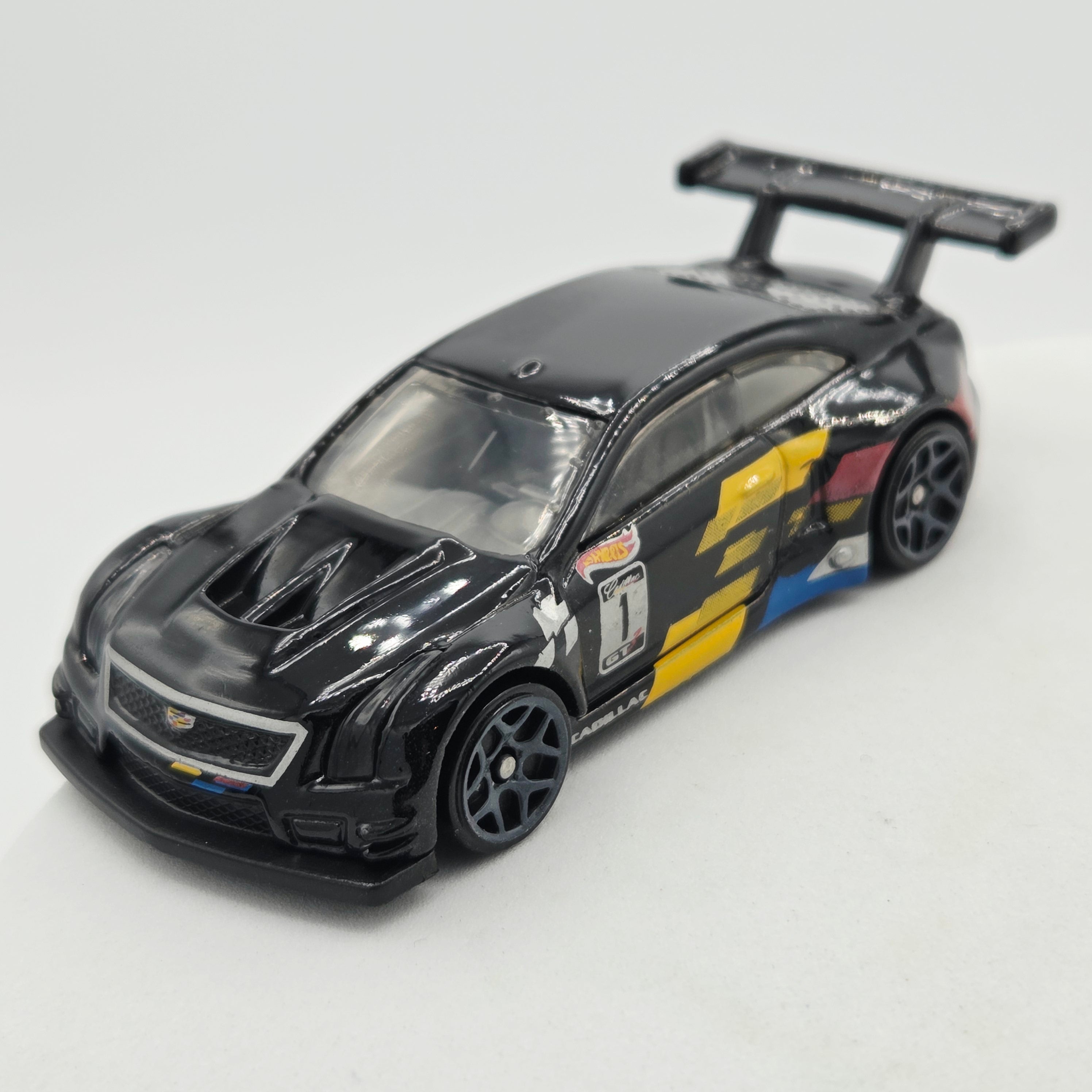 Hot Wheels '16 Cadillac ATS-V R, Black (2018 HW Basic - Legends of Speed)