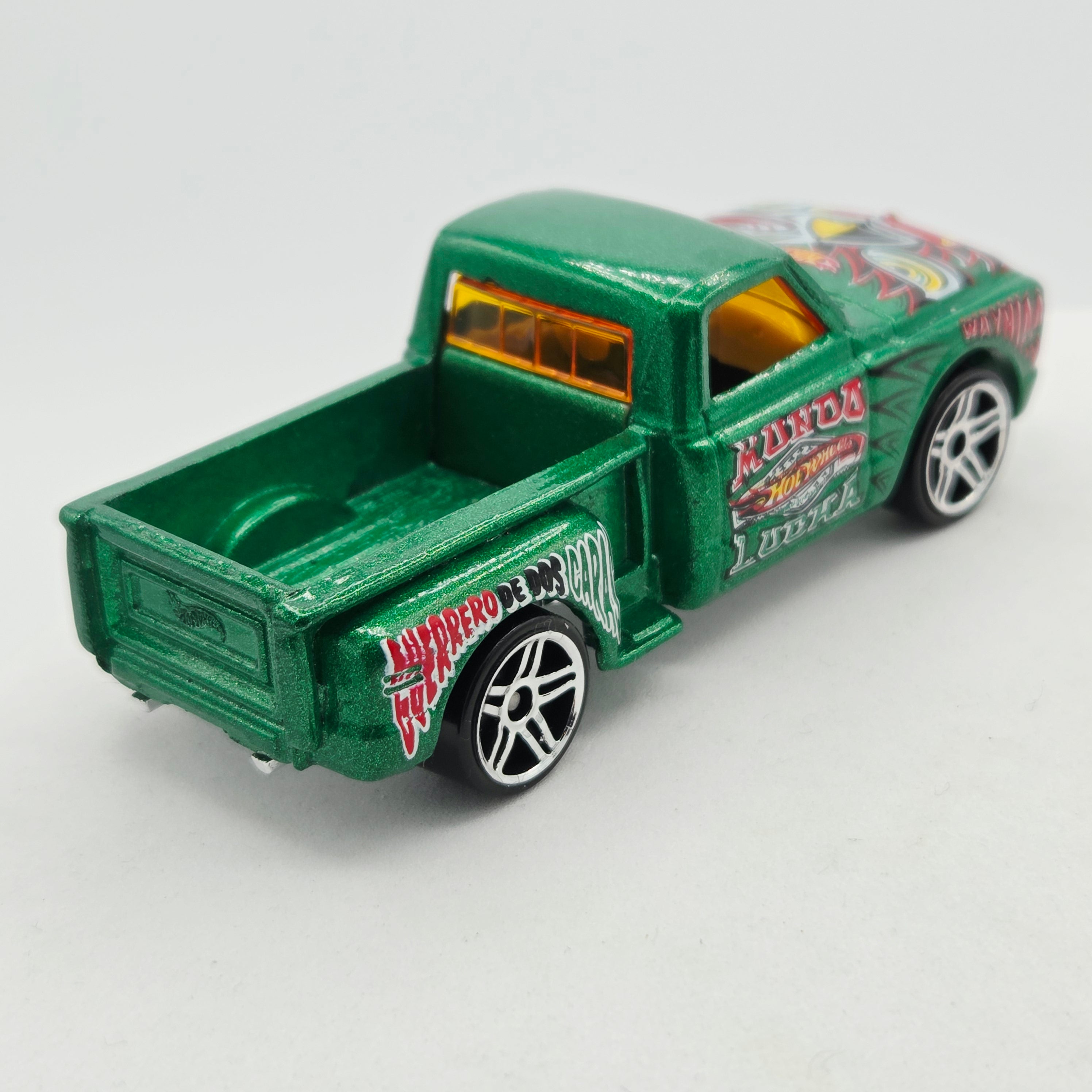Hot Wheels Custom '69 Chevy Pickup "Mundo Lucha" (2012 HW Basic - Radical Wrestlers)