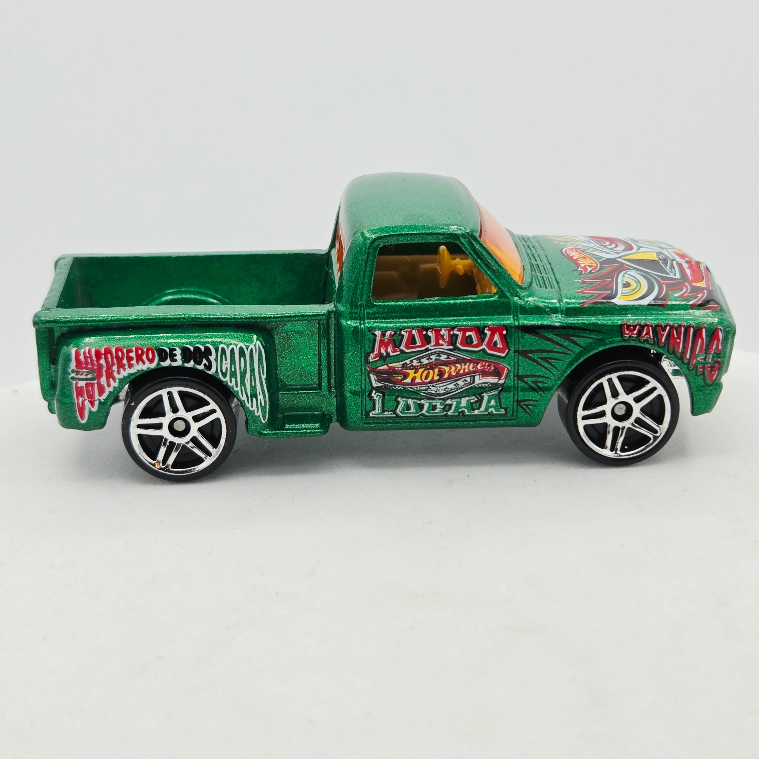Hot Wheels Custom '69 Chevy Pickup "Mundo Lucha" (2012 HW Basic - Radical Wrestlers)