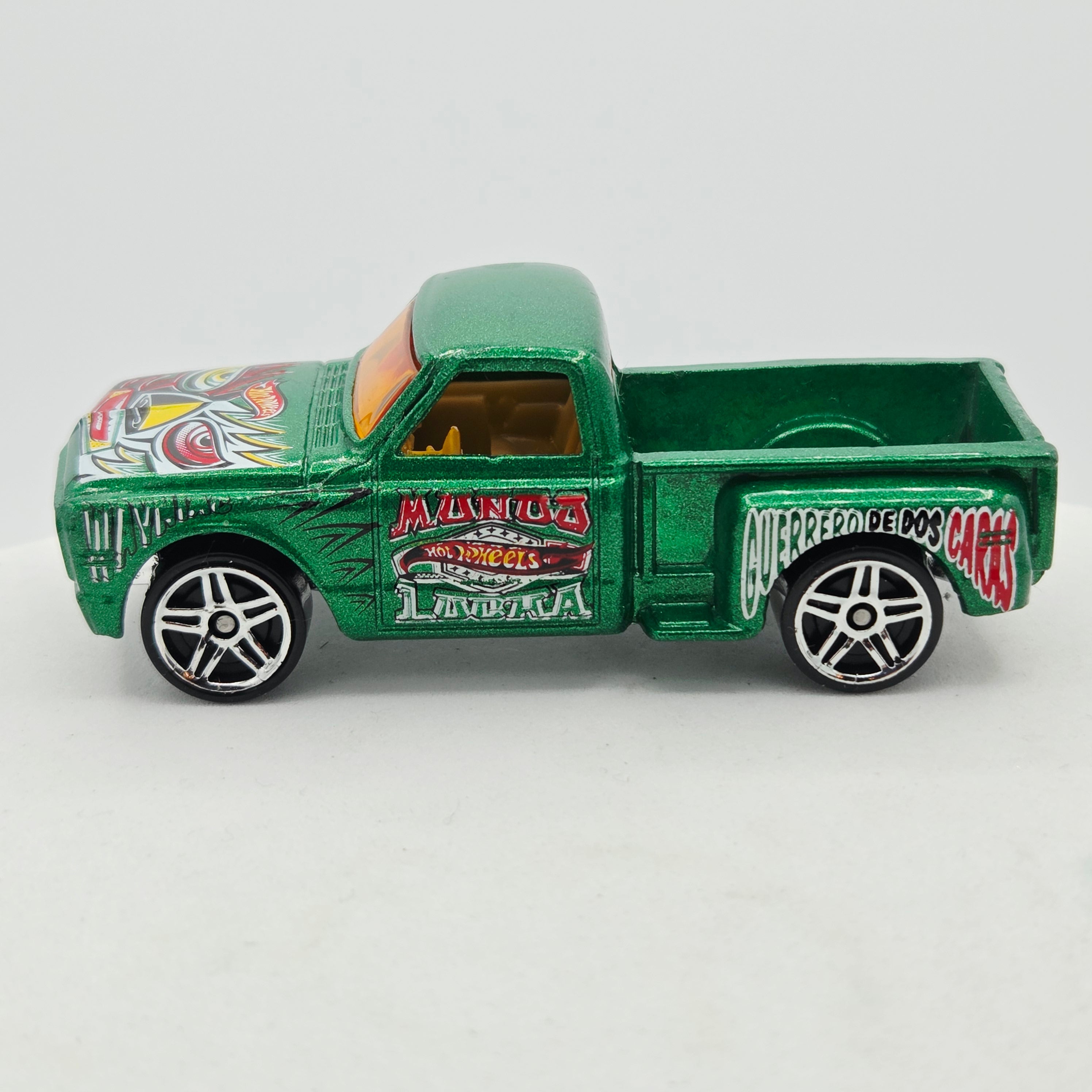 Hot Wheels Custom '69 Chevy Pickup "Mundo Lucha" (2012 HW Basic - Radical Wrestlers)