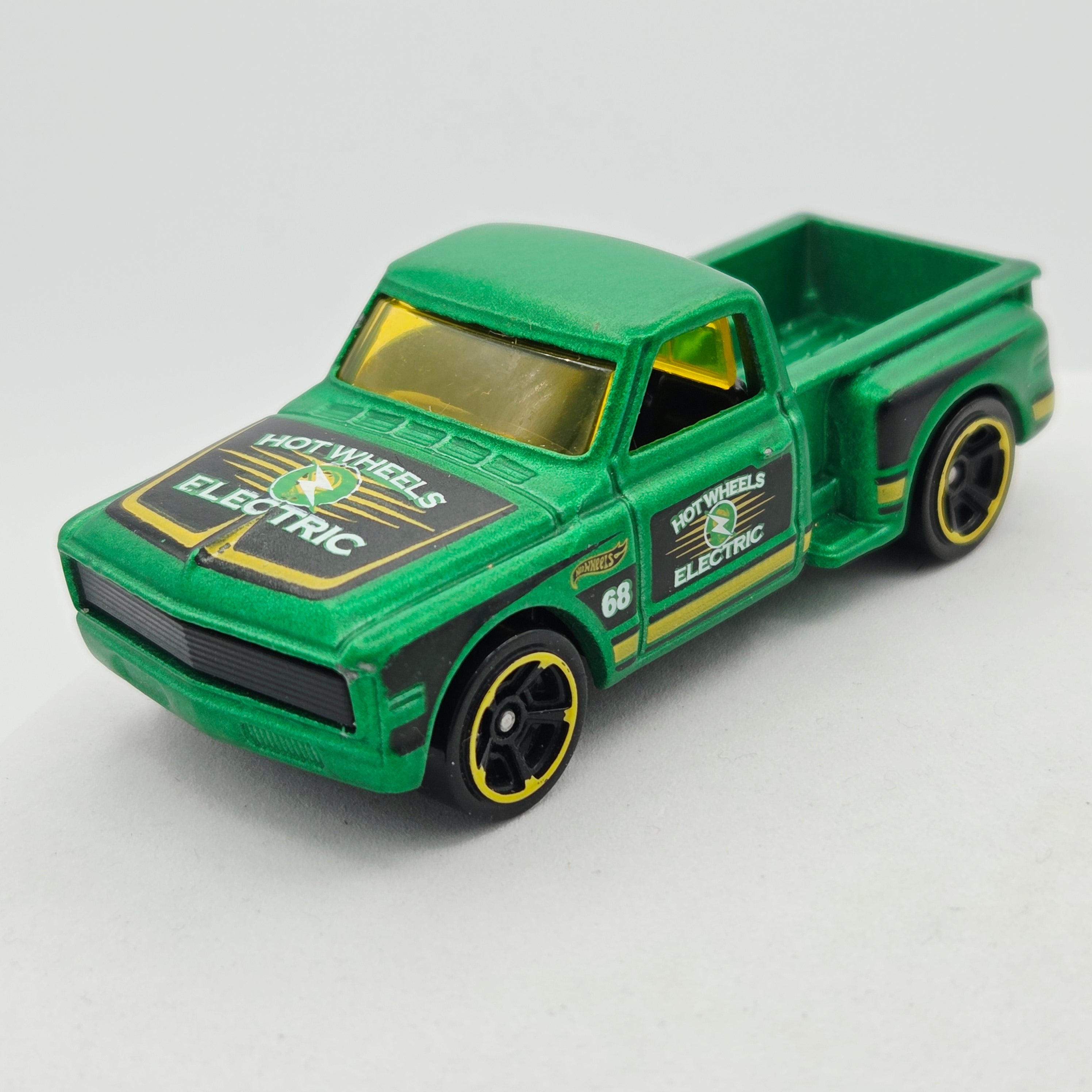 Hot Wheels Custom '69 Chevy Pickup "Electric" (2012 HW Basic - City Works)