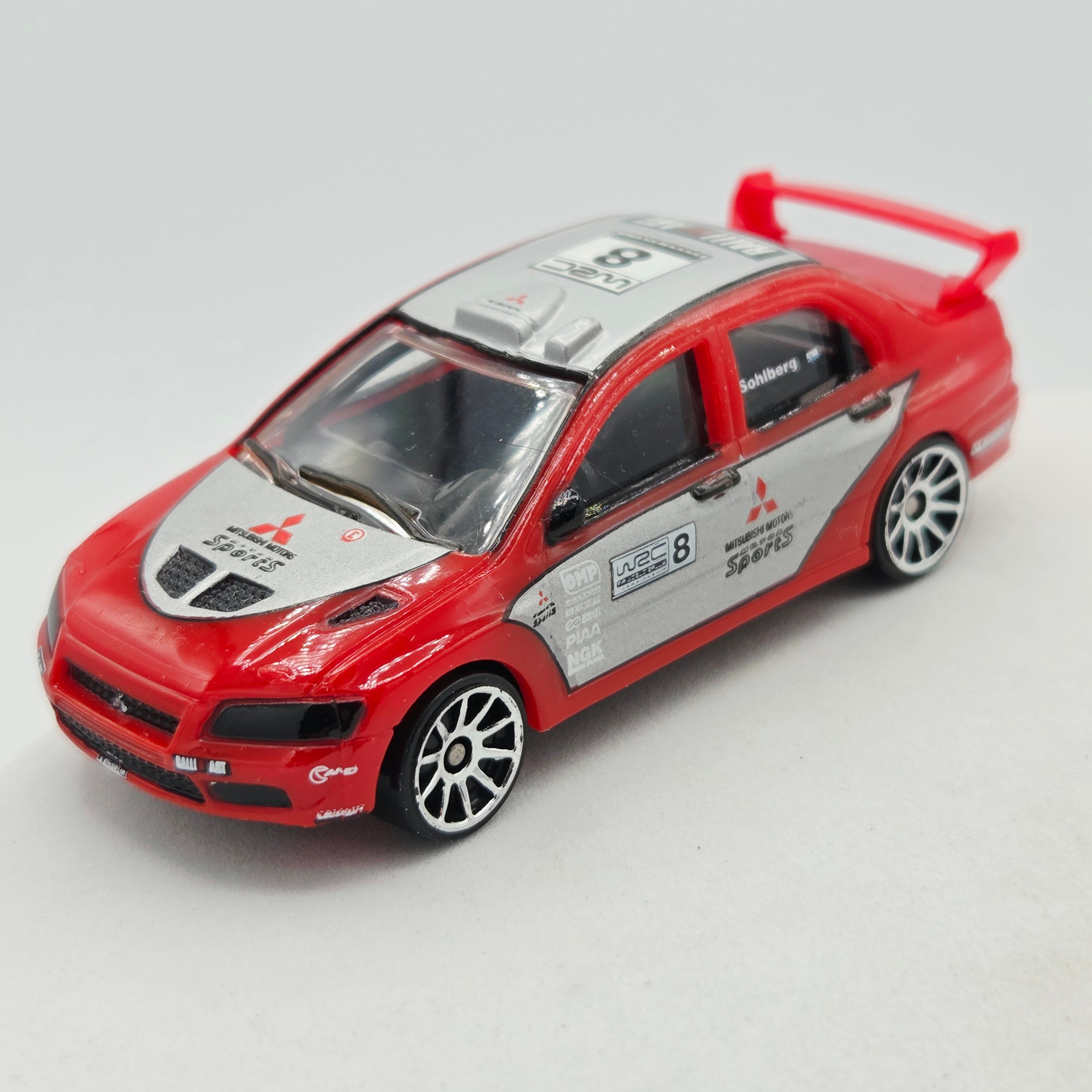 Hot Wheels Mitsubishi Lancer Evolution 7 "Ralliart" (2005 World Rally WRC)