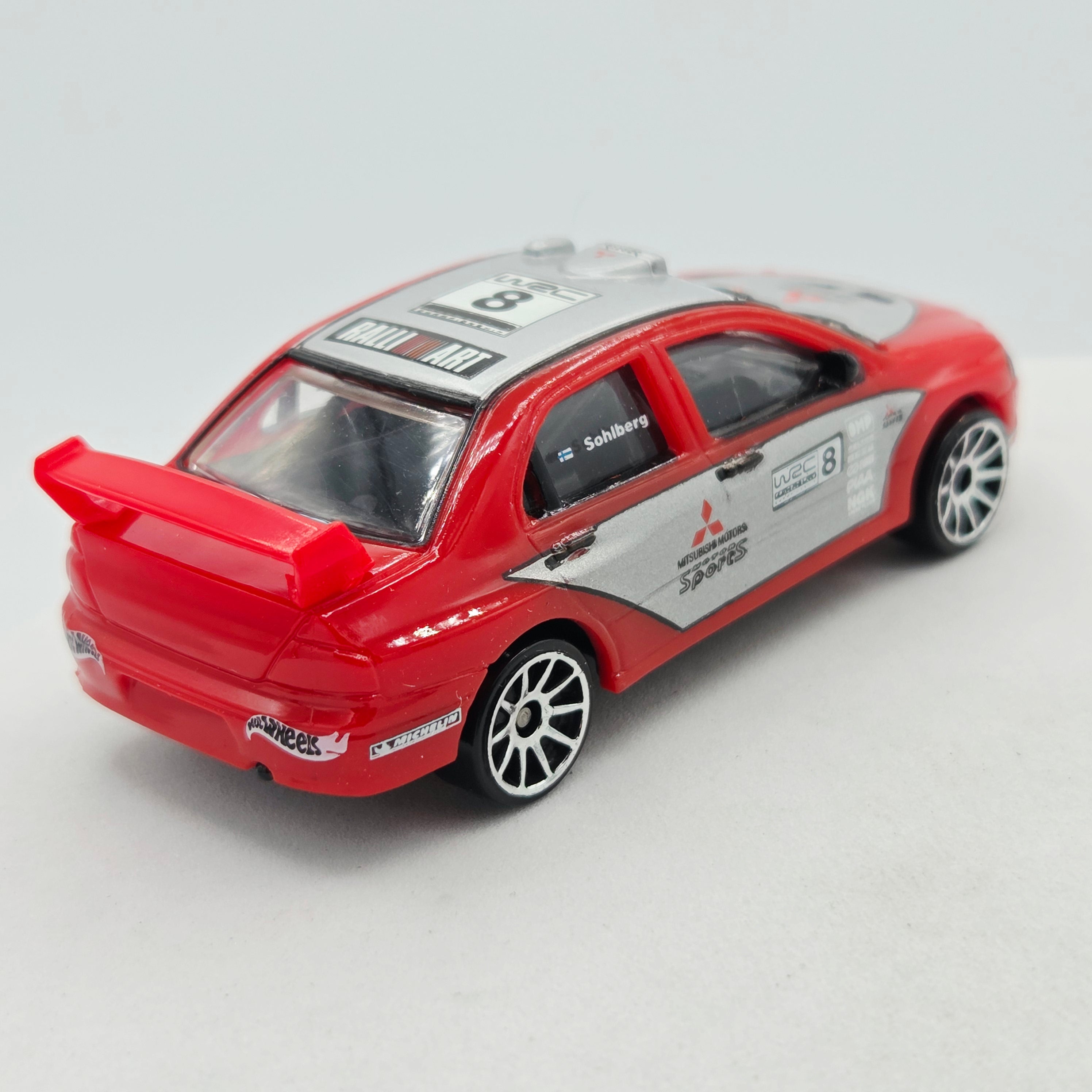 Hot Wheels Mitsubishi Lancer Evolution 7 "Ralliart" (2005 World Rally WRC)