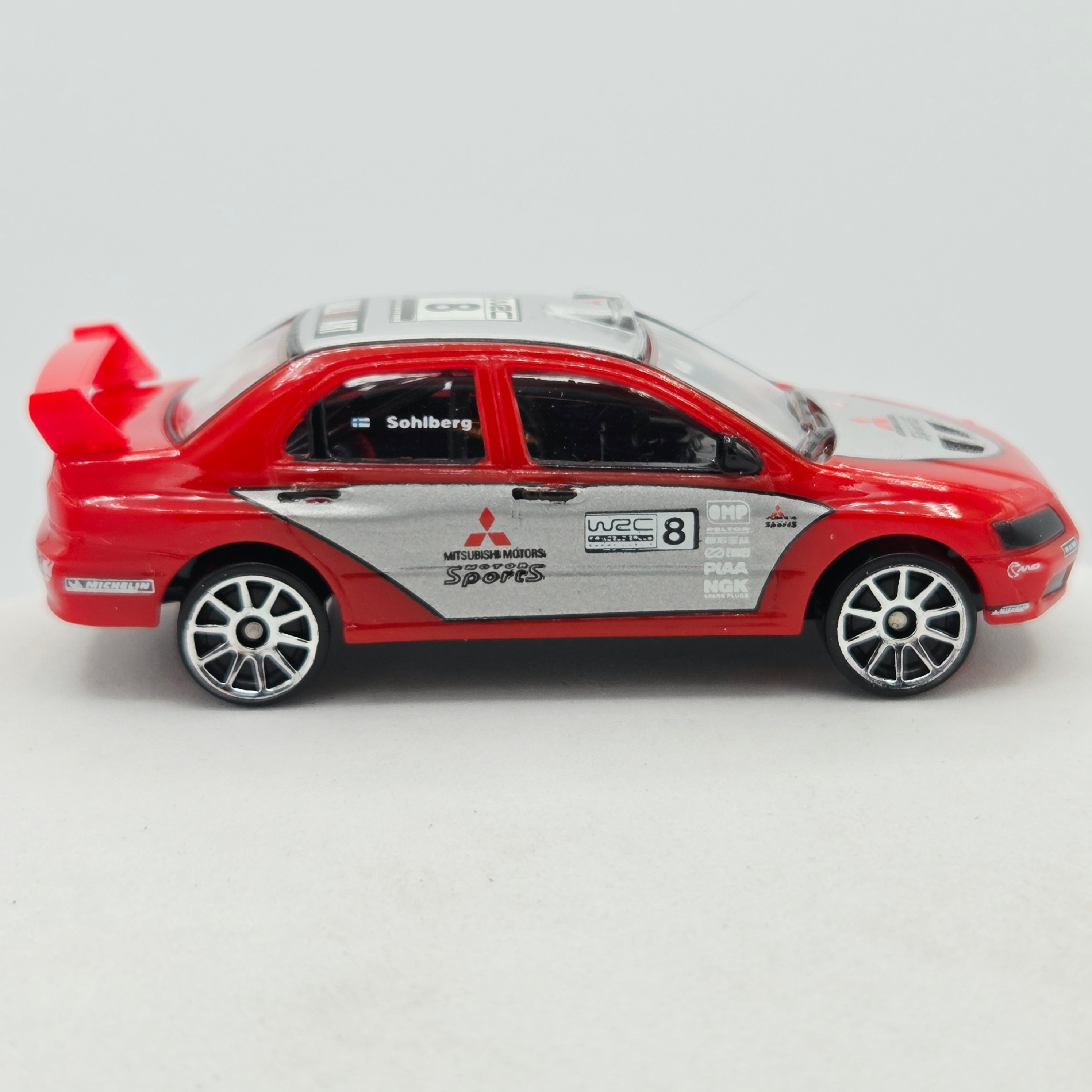 Hot Wheels Mitsubishi Lancer Evolution 7 "Ralliart" (2005 World Rally WRC)
