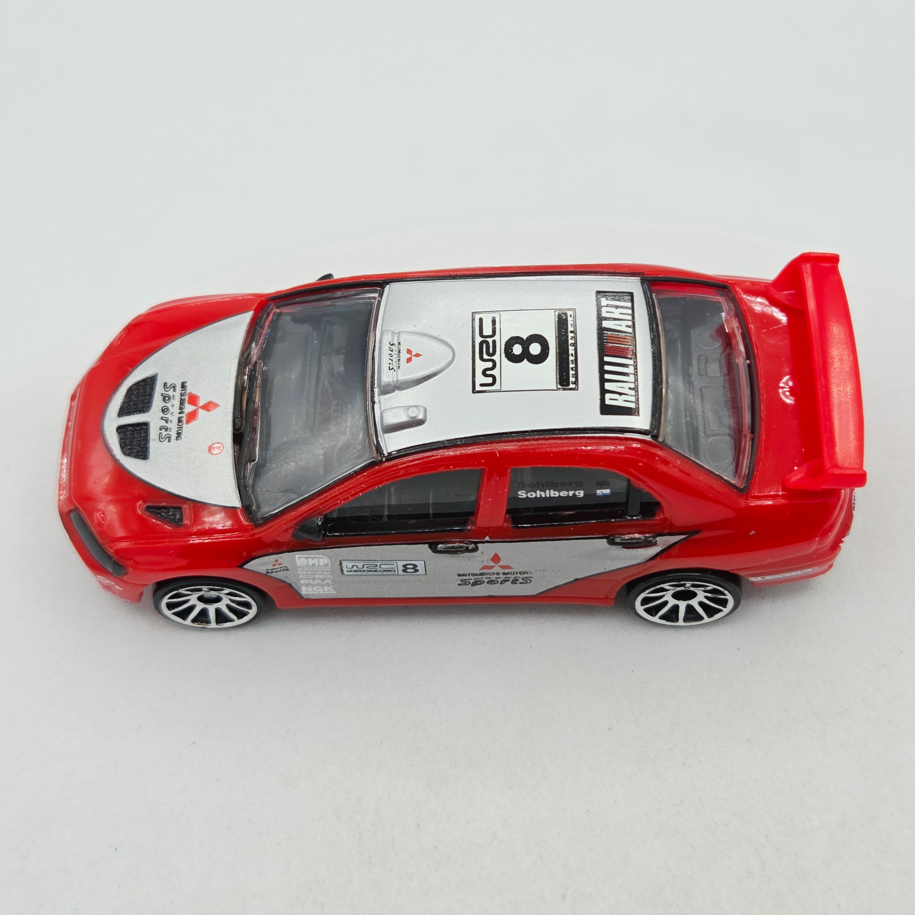 Hot Wheels Mitsubishi Lancer Evolution 7 "Ralliart" (2005 World Rally WRC)