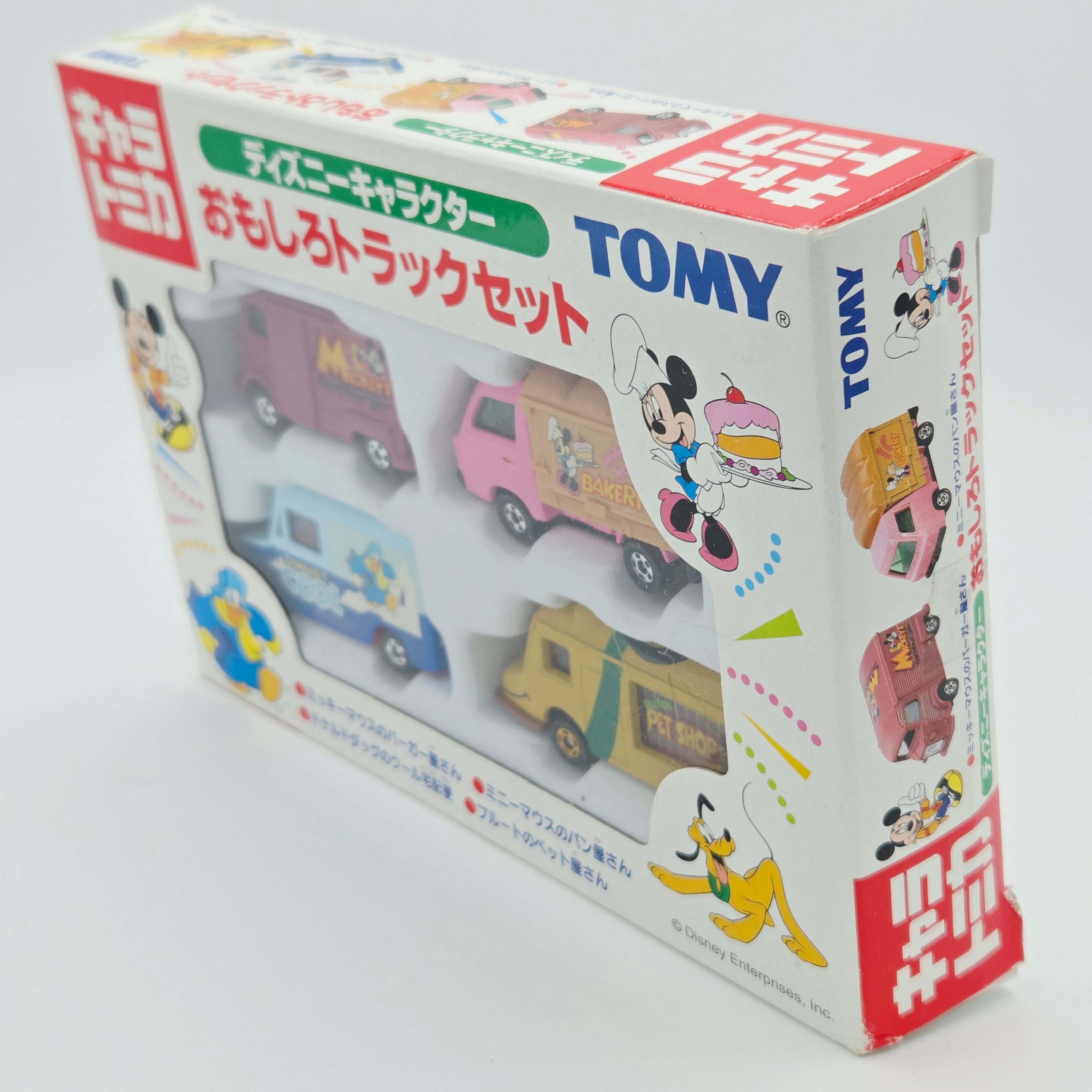 Takara Tomy - Disney Characters Box Set of 4 Cars (Tomica) *OPEN BOX*