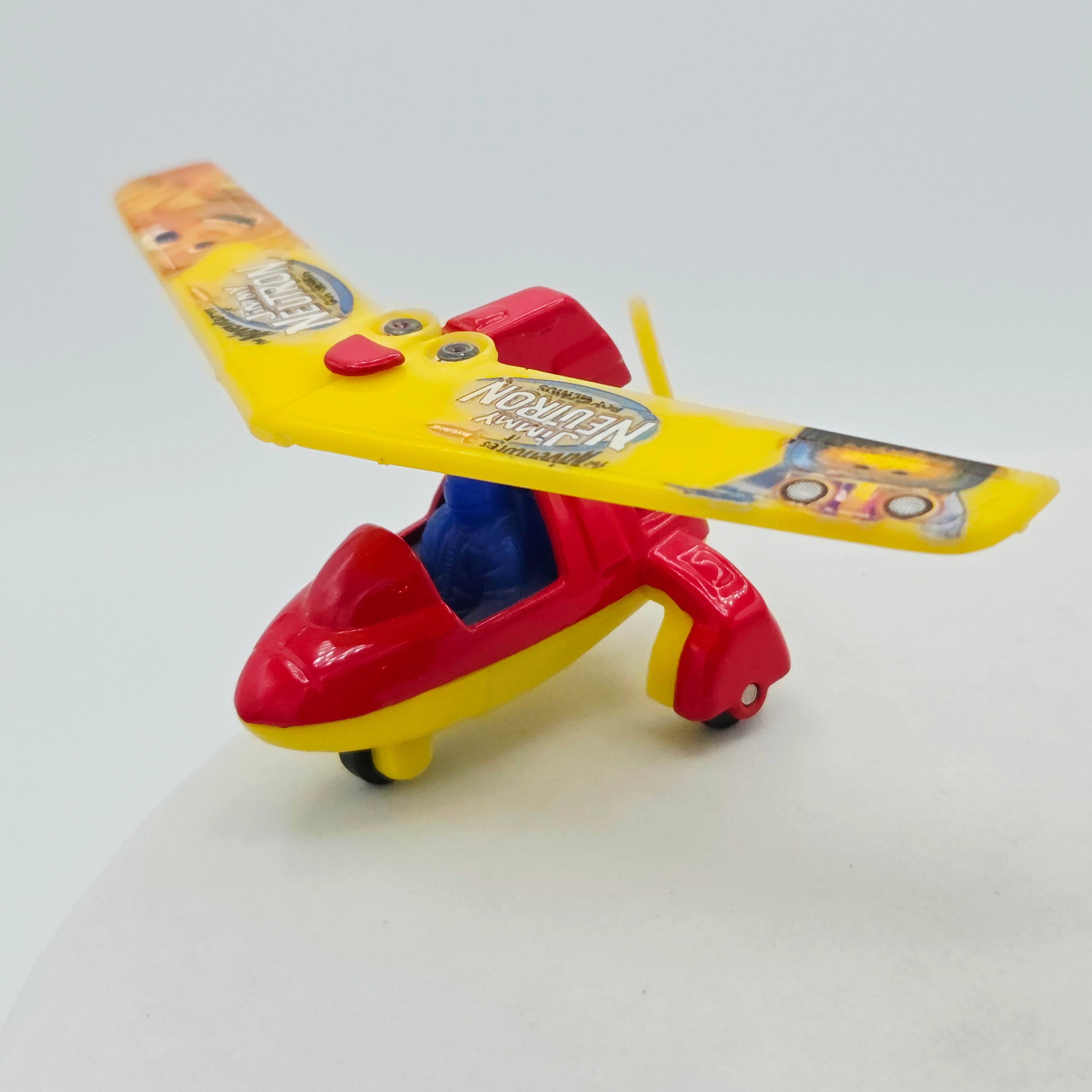 Matchbox Aero Junior Ultralight Aircraft "Jimmy Neutron" (2000s Nickelodeon Multipack Exclusive)