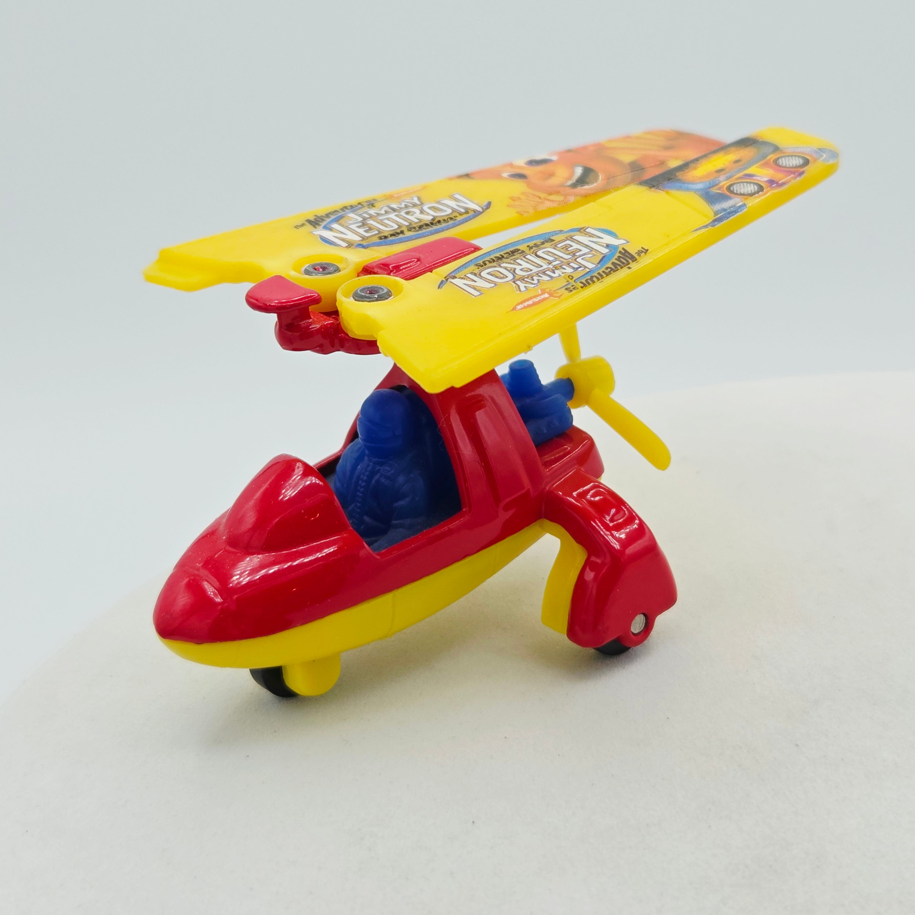 Matchbox Aero Junior Ultralight Aircraft "Jimmy Neutron" (2000s Nickelodeon Multipack Exclusive)