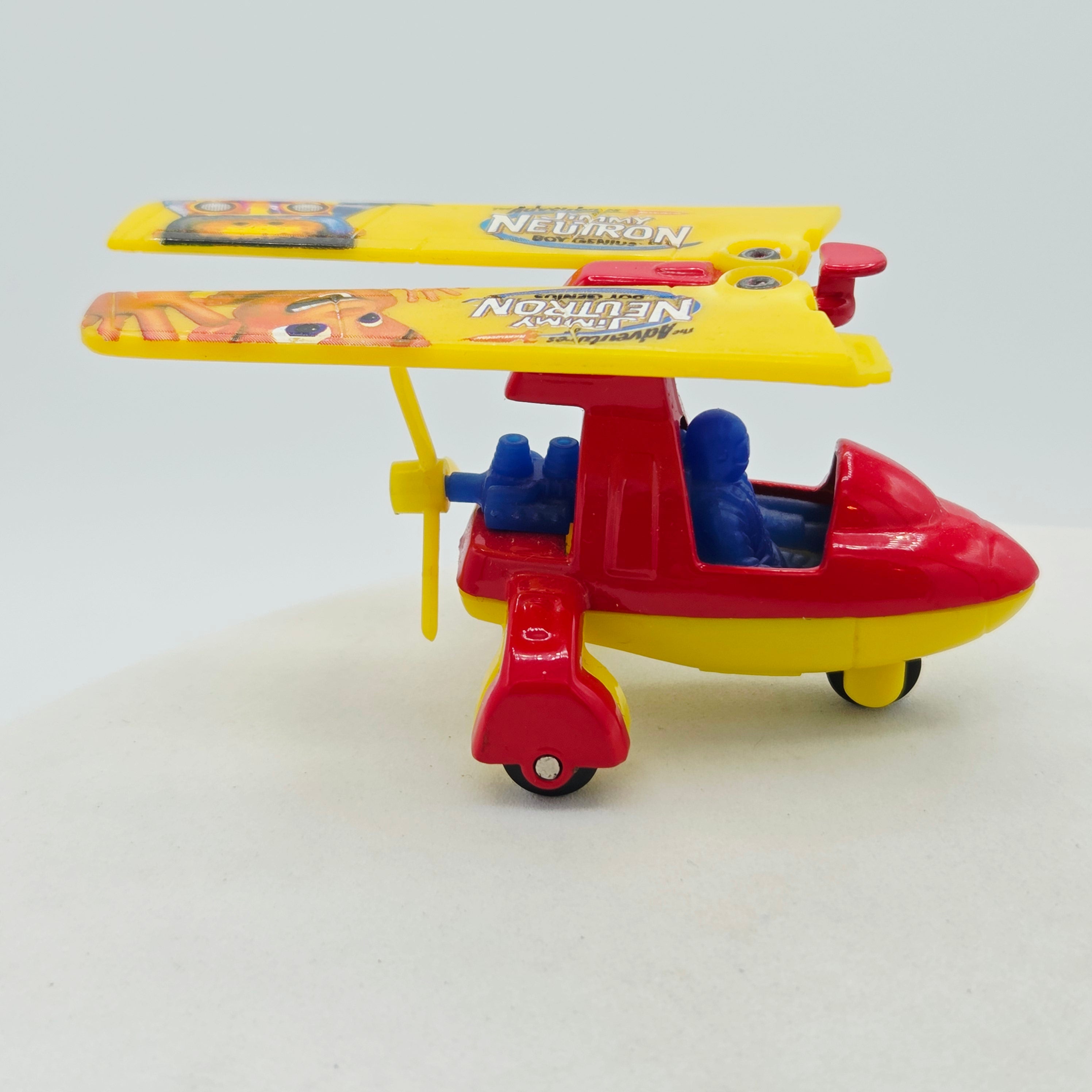 Matchbox Aero Junior Ultralight Aircraft "Jimmy Neutron" (2000s Nickelodeon Multipack Exclusive)