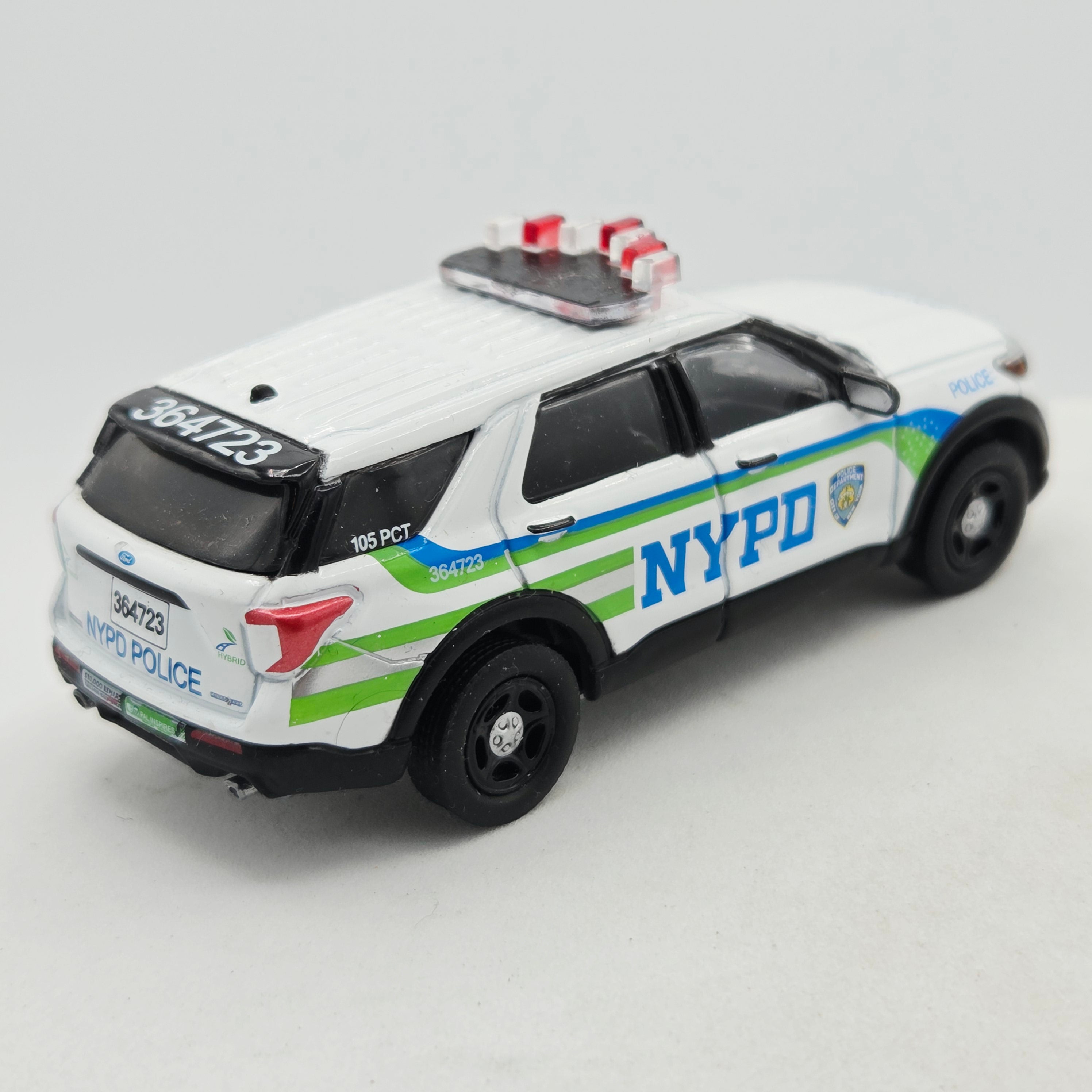 Greenlight '23 Ford Police Interceptor Utility - 1:64, New York Police NYPD, Loose (2024 Hobby Exclusive)