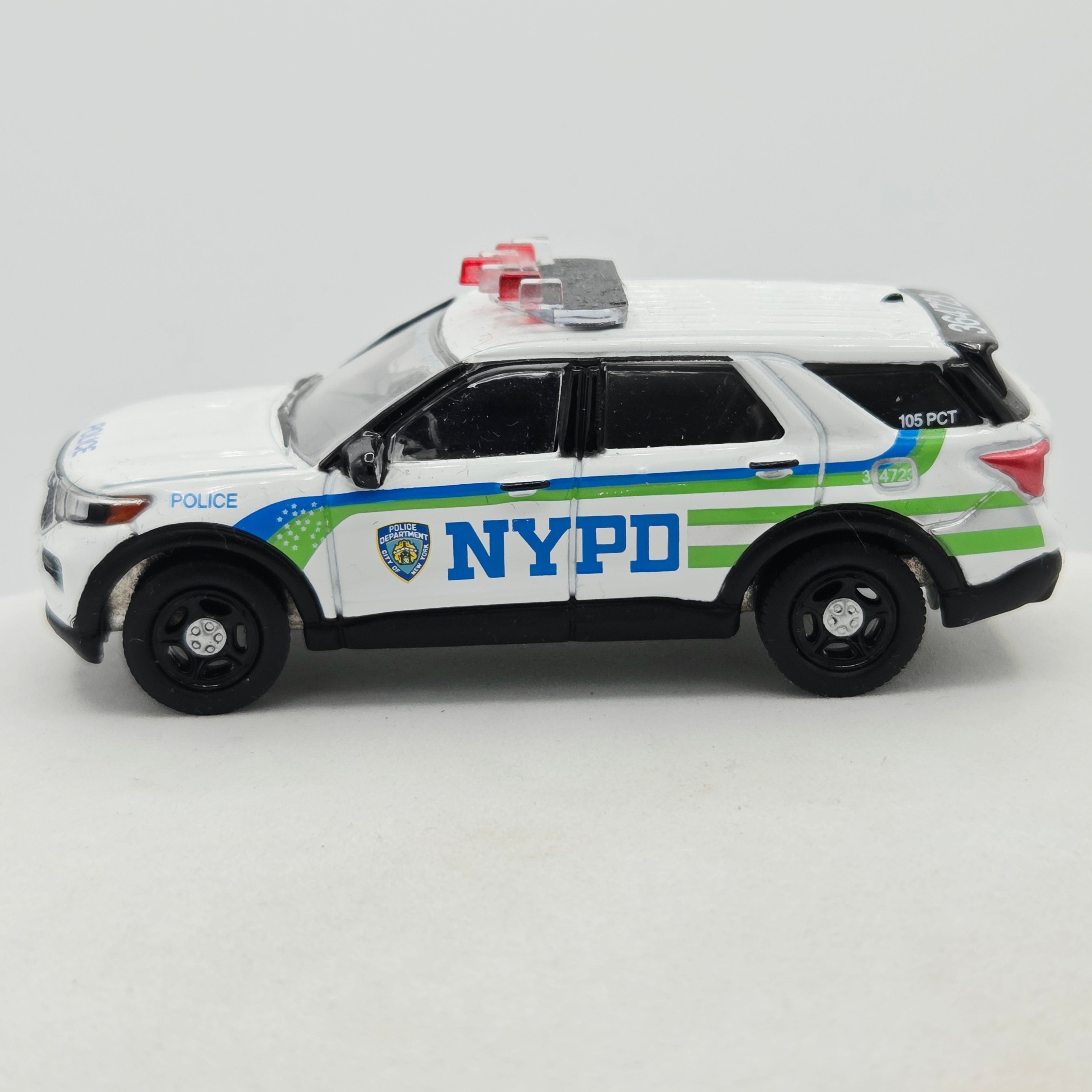 Greenlight '23 Ford Police Interceptor Utility - 1:64, New York Police NYPD, Loose (2024 Hobby Exclusive)