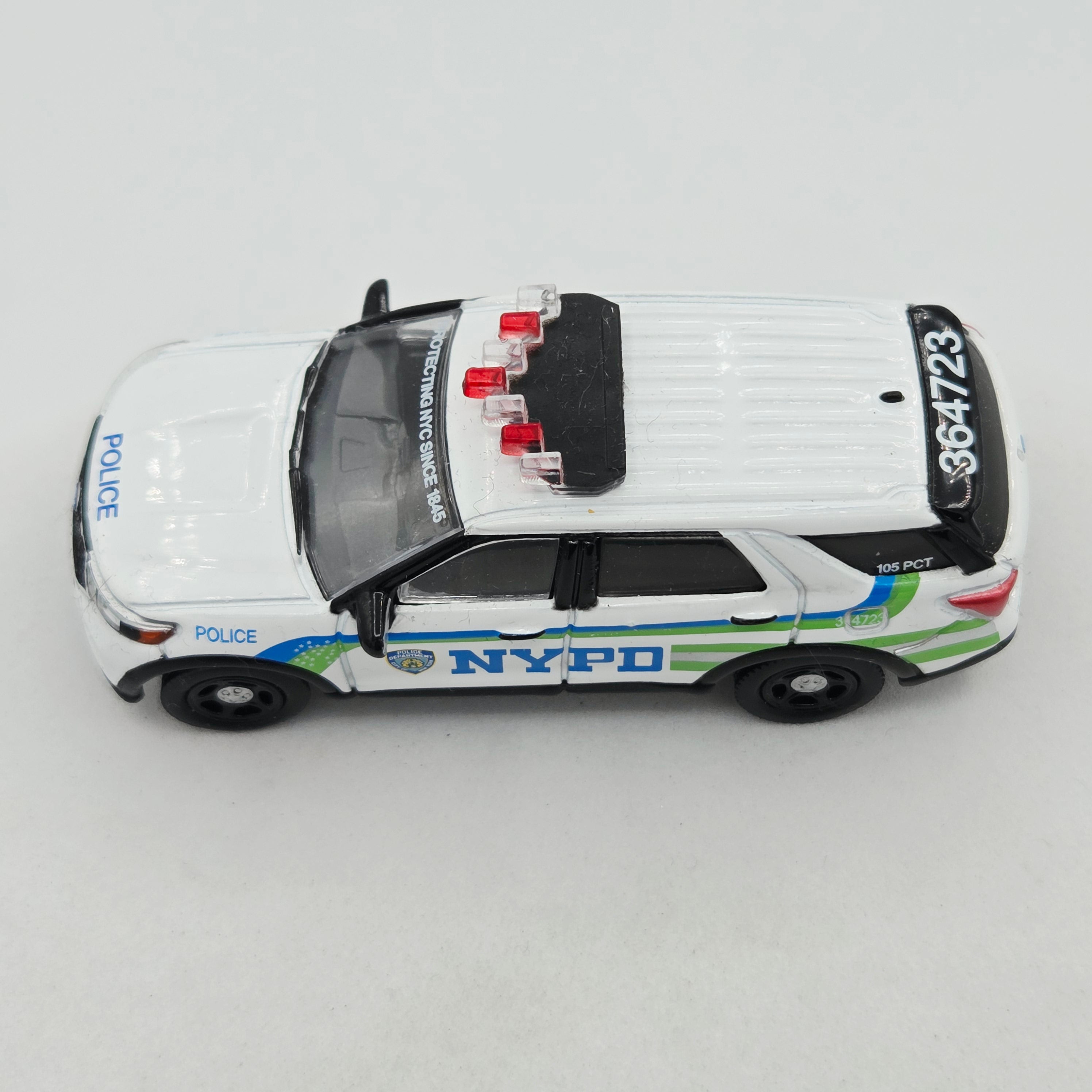 Greenlight '23 Ford Police Interceptor Utility - 1:64, New York Police NYPD, Loose (2024 Hobby Exclusive)