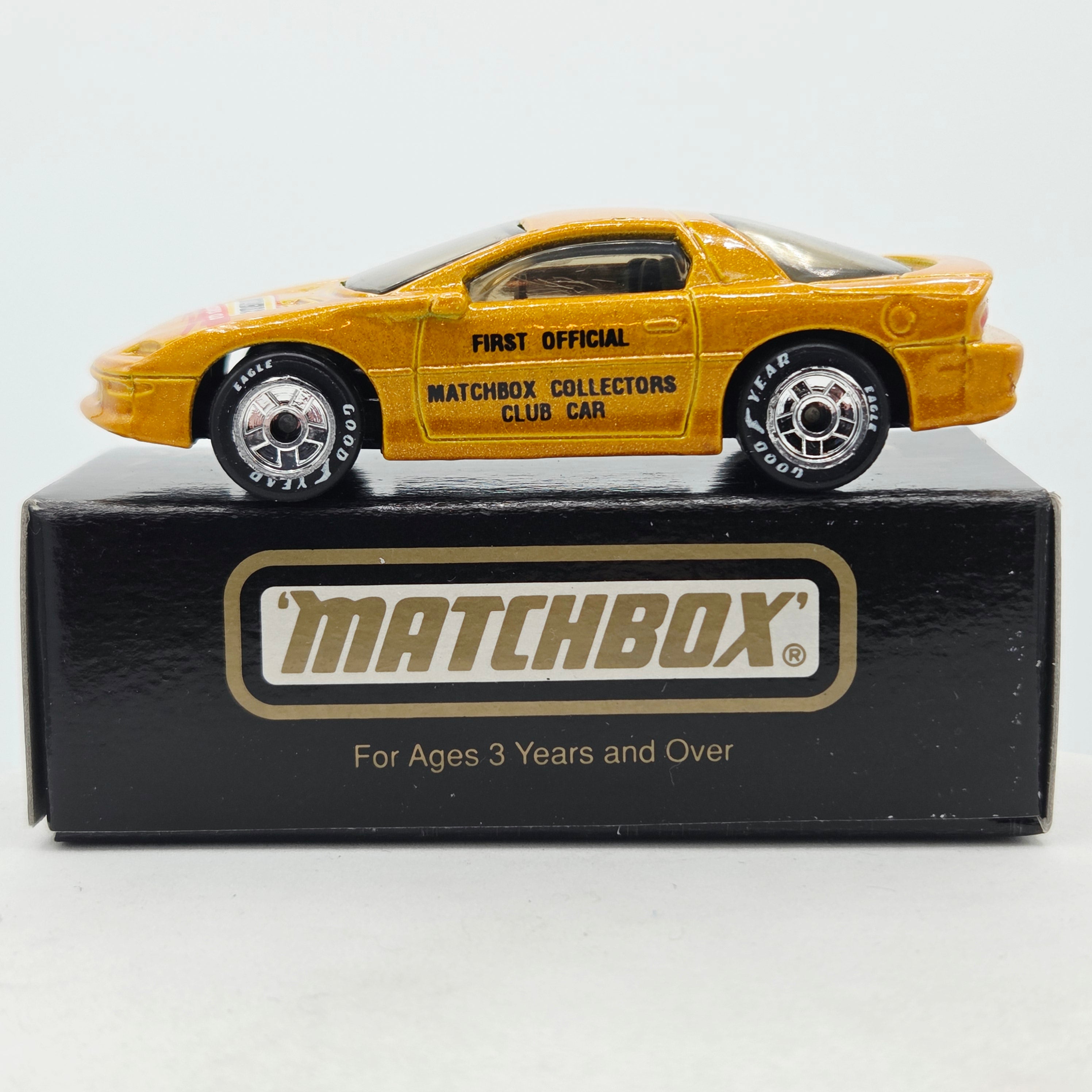 Matchbox Chevrolet Camaro Z-28 "First Official Collector's Club Car" (Color Comp CCi - Code 2)