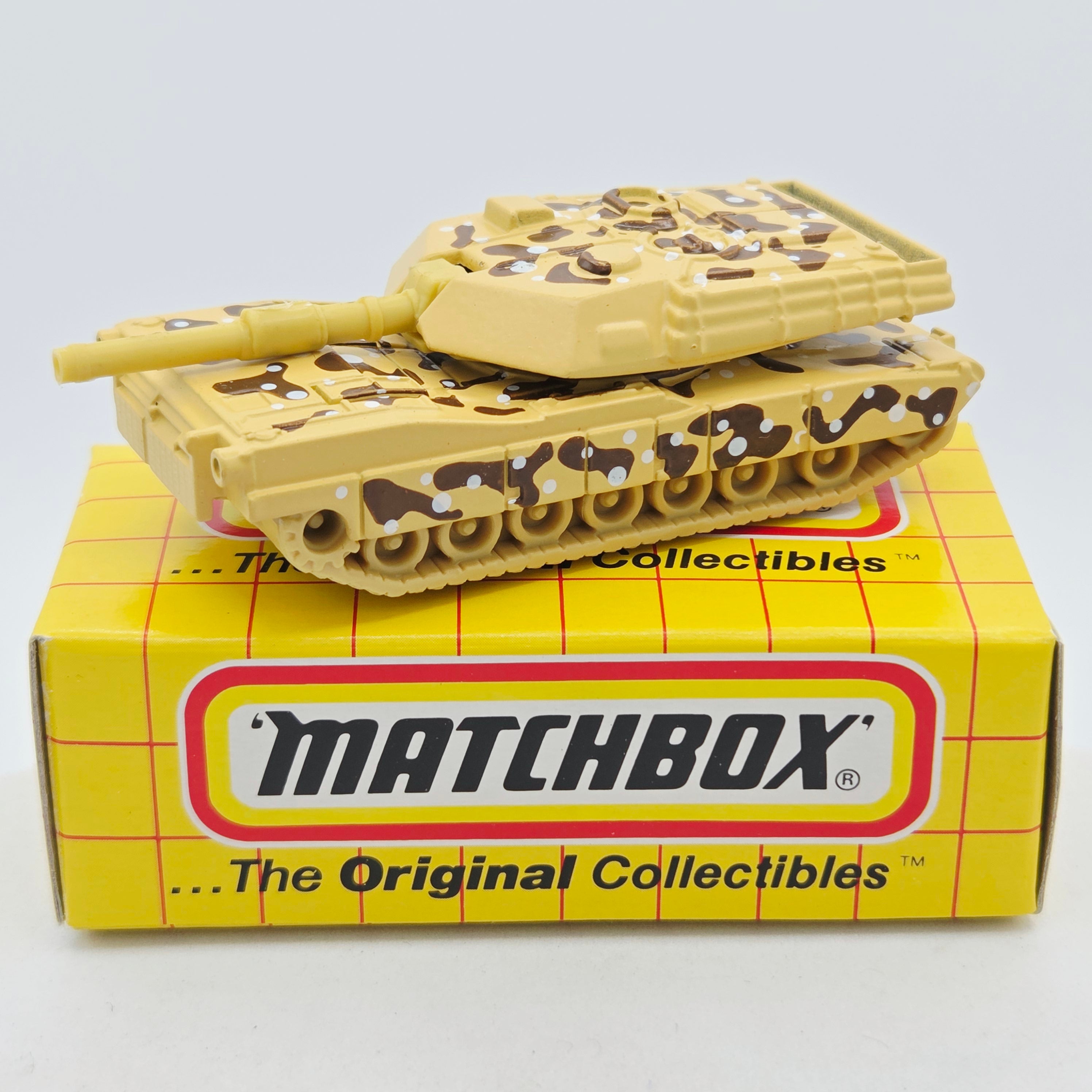Matchbox M1A1 Abrams Main Battle Tank w/ Original Box (1995 MBX Basic 1-75)