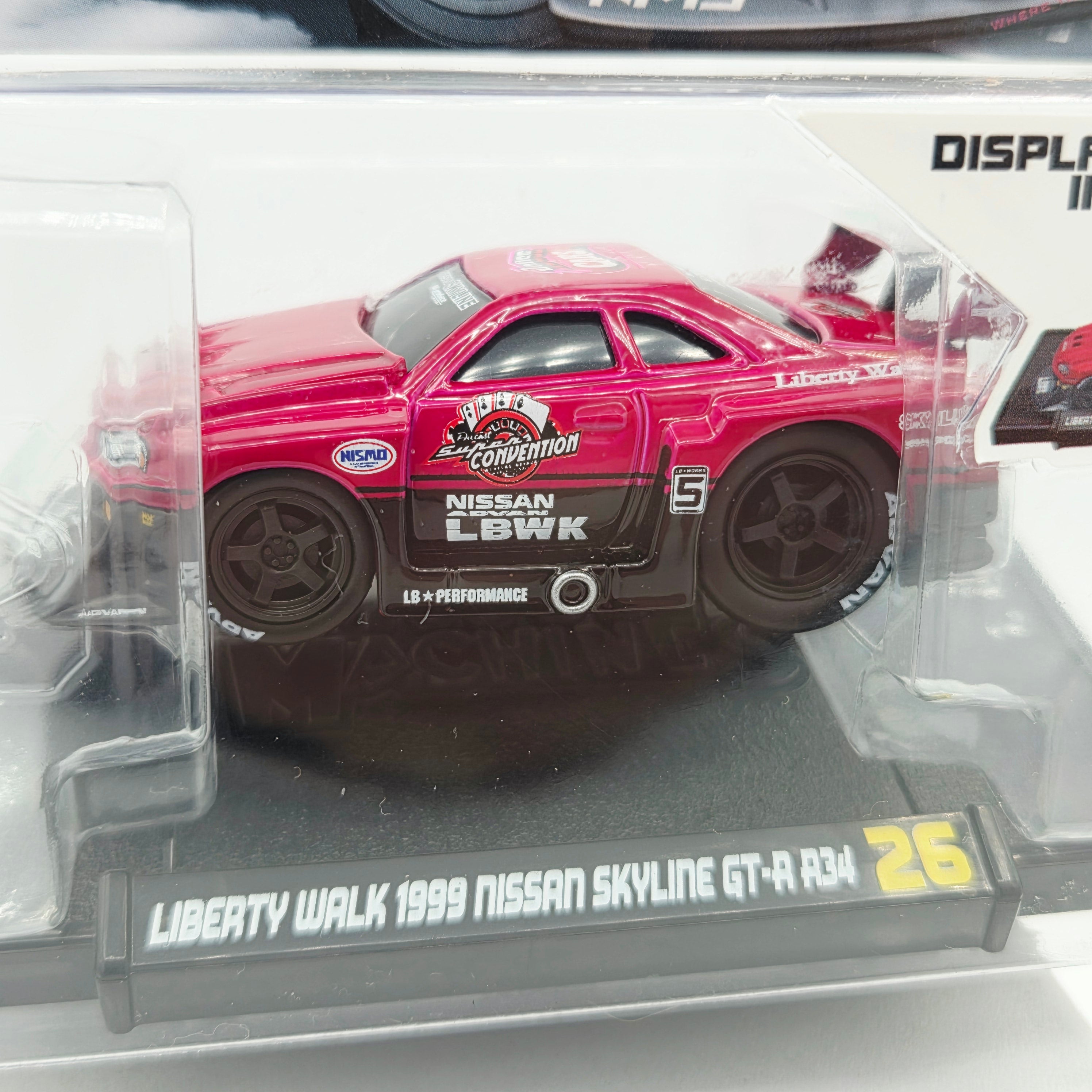 Muscle Machines - Liberty Walk 1999 Nissan Skyline GT-R R34 (2023 Las Vegas Convention Exclusive)