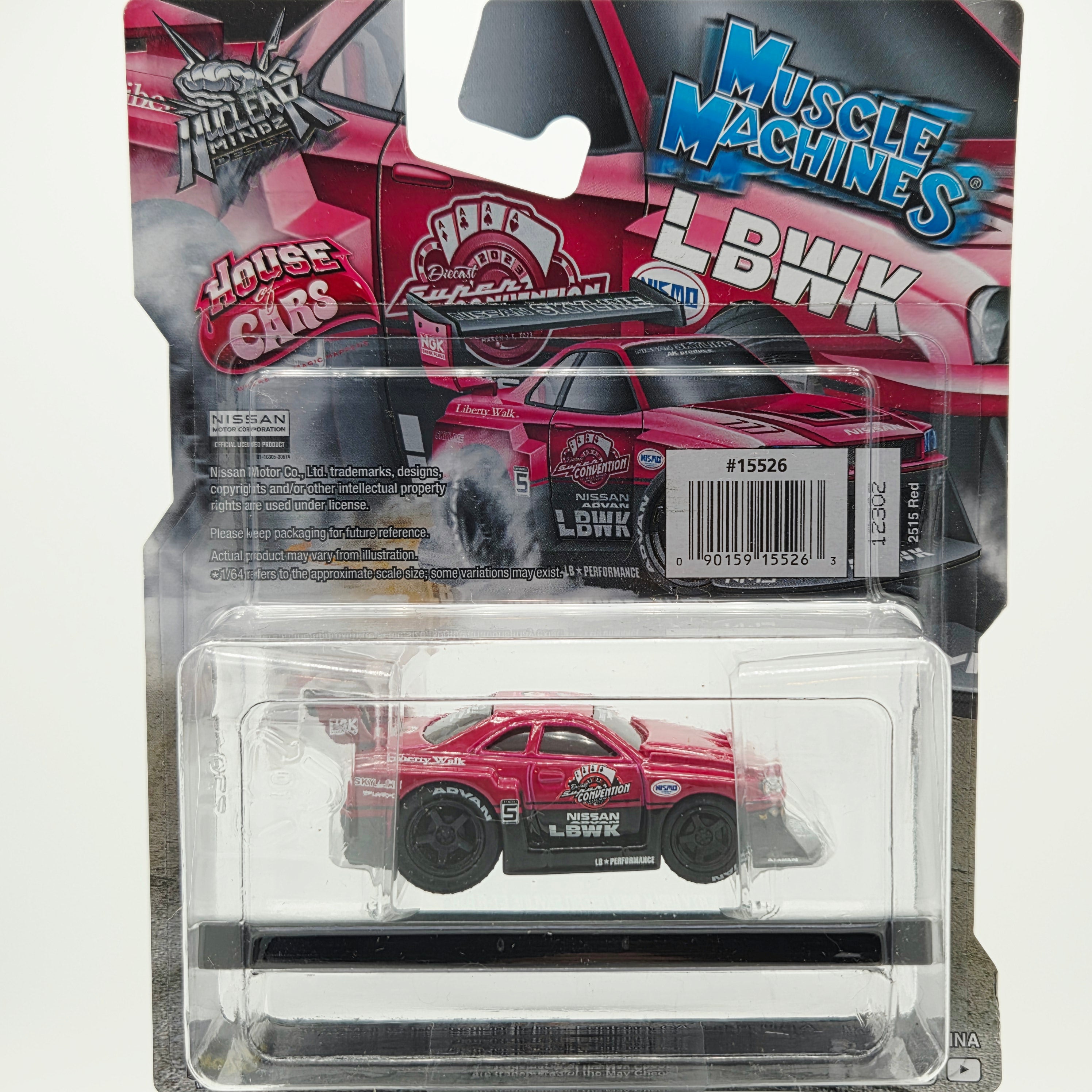 Muscle Machines - Liberty Walk 1999 Nissan Skyline GT-R R34 (2023 Las Vegas Convention Exclusive)