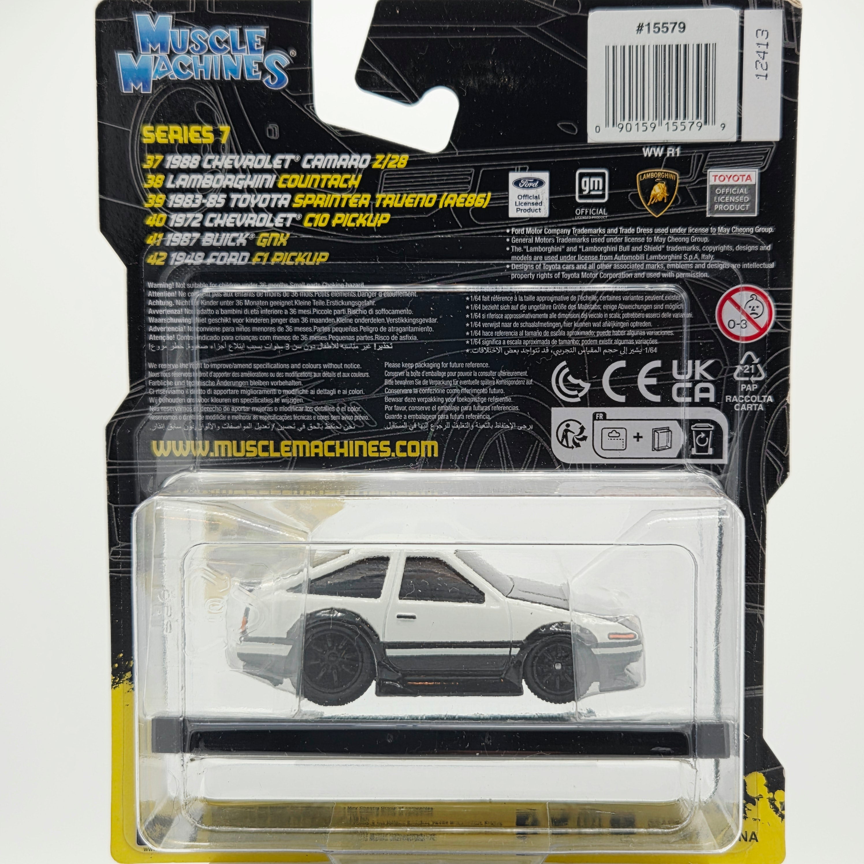 Muscle Machines - '83 Toyota Sprinter Trueno AE86 (2024 Series 7)