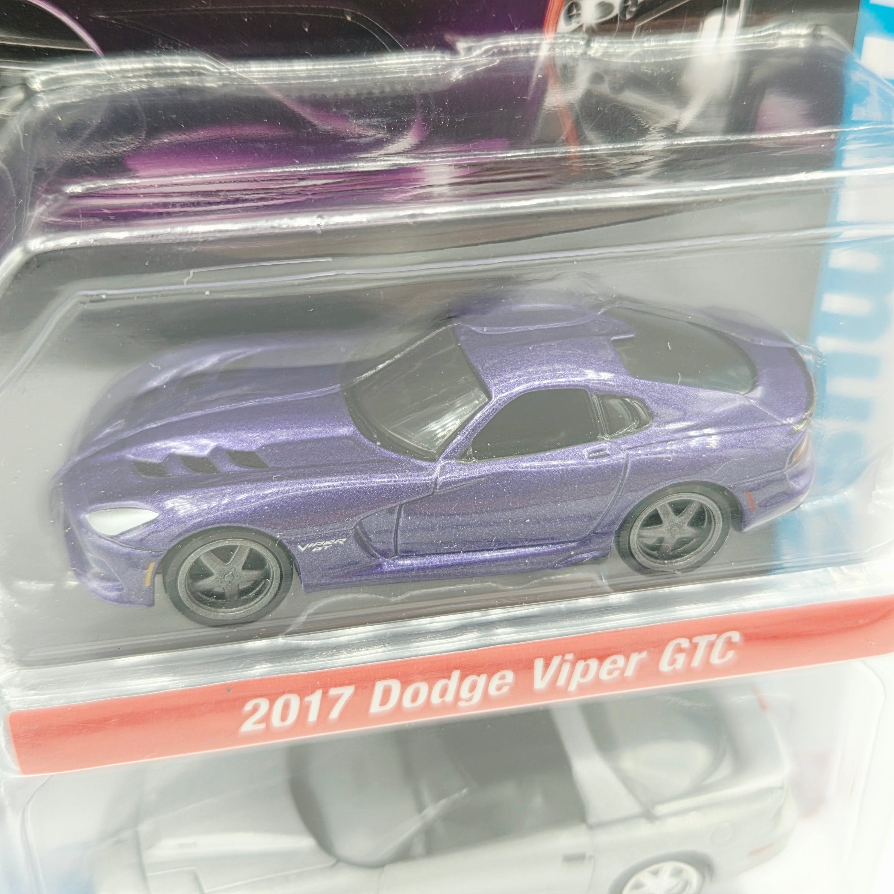 Auto World '17 Dodge Viper GTC / '96 Pontiac Firebird T/A - 1:64 (2022 Target Exclusive 2-Pack Rel.1 Ver.B) 1 of only 6668