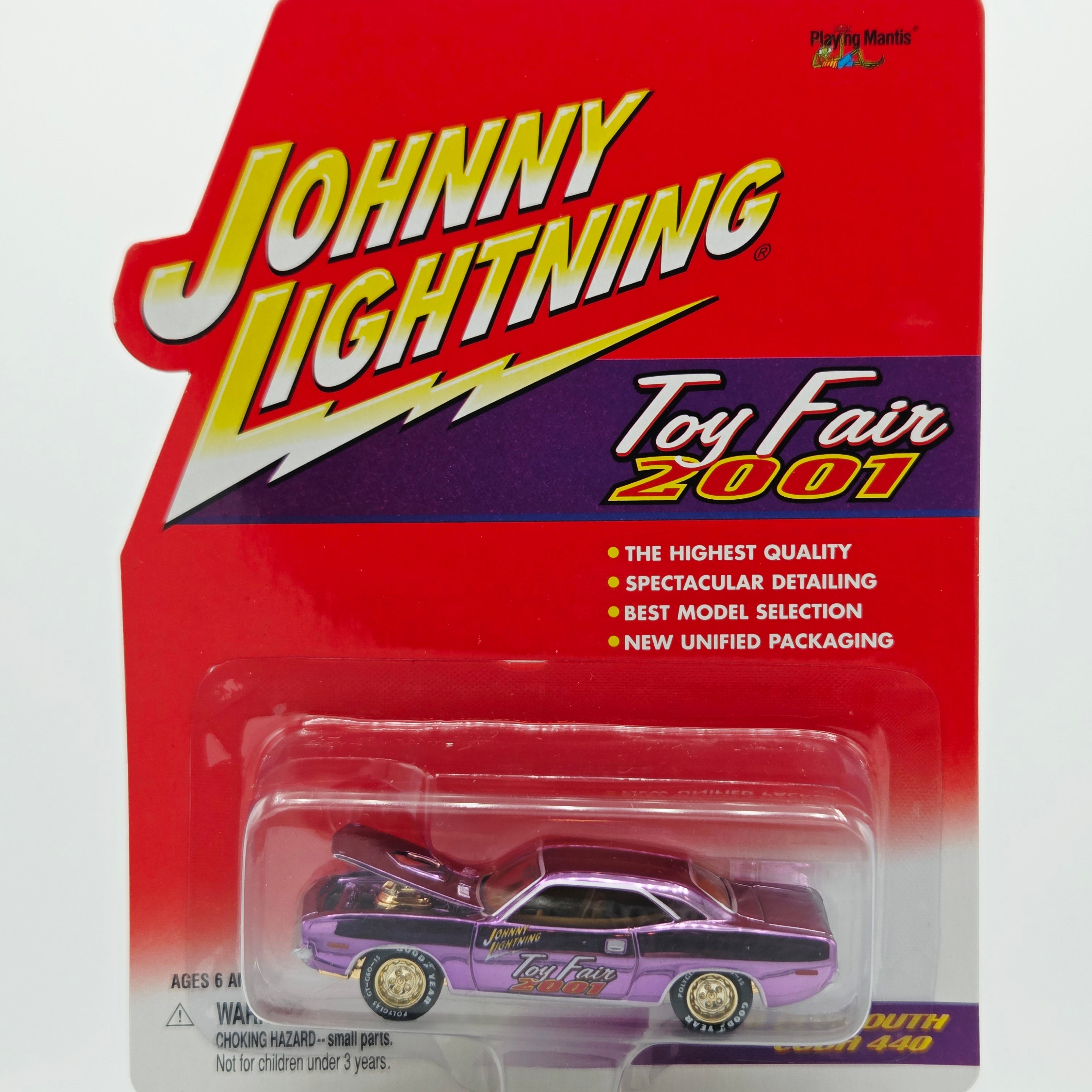 Johnny Lightning '70 Plymouth Cuda 440 - 1:64 (2001 Toy Fair Convention Exclusive)