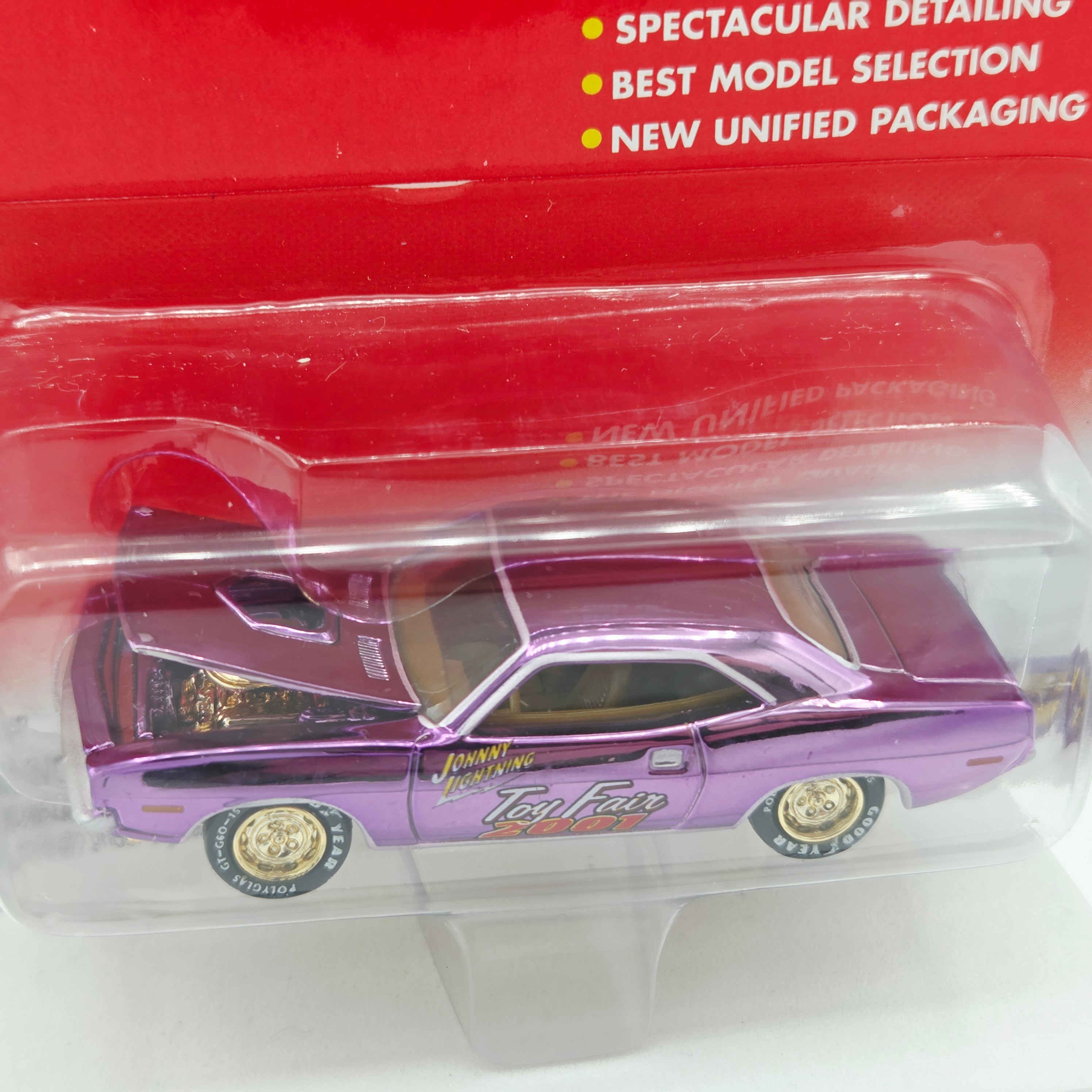 Johnny Lightning '70 Plymouth Cuda 440 - 1:64 (2001 Toy Fair Convention Exclusive)
