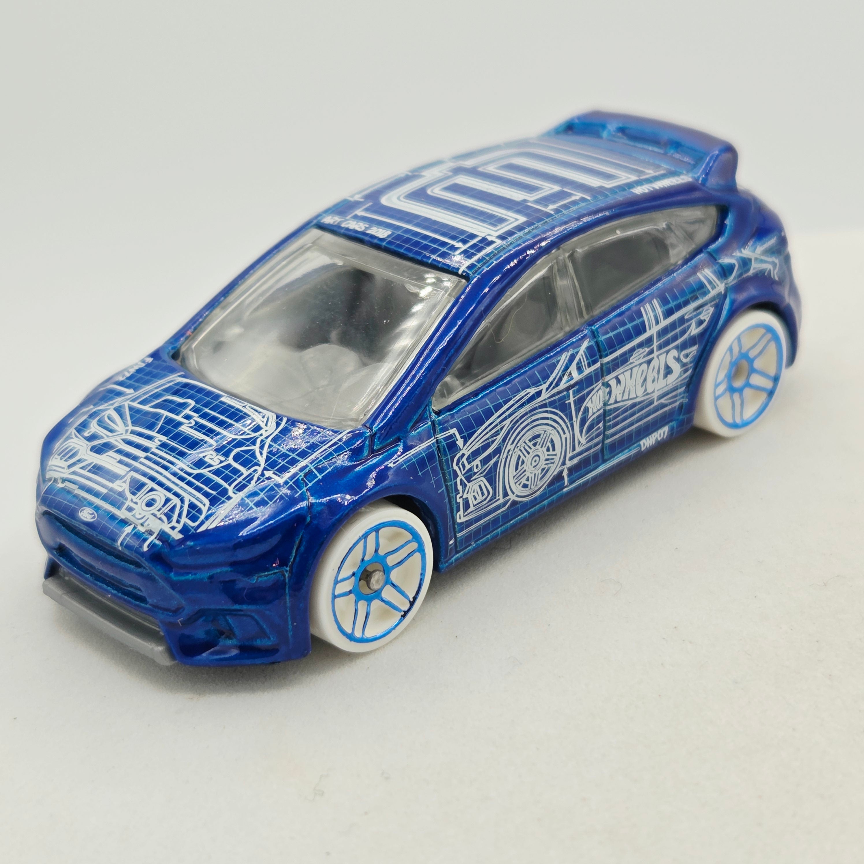 Hot Wheels Ford Focus RS (2018 HW Basic - Art Cars)