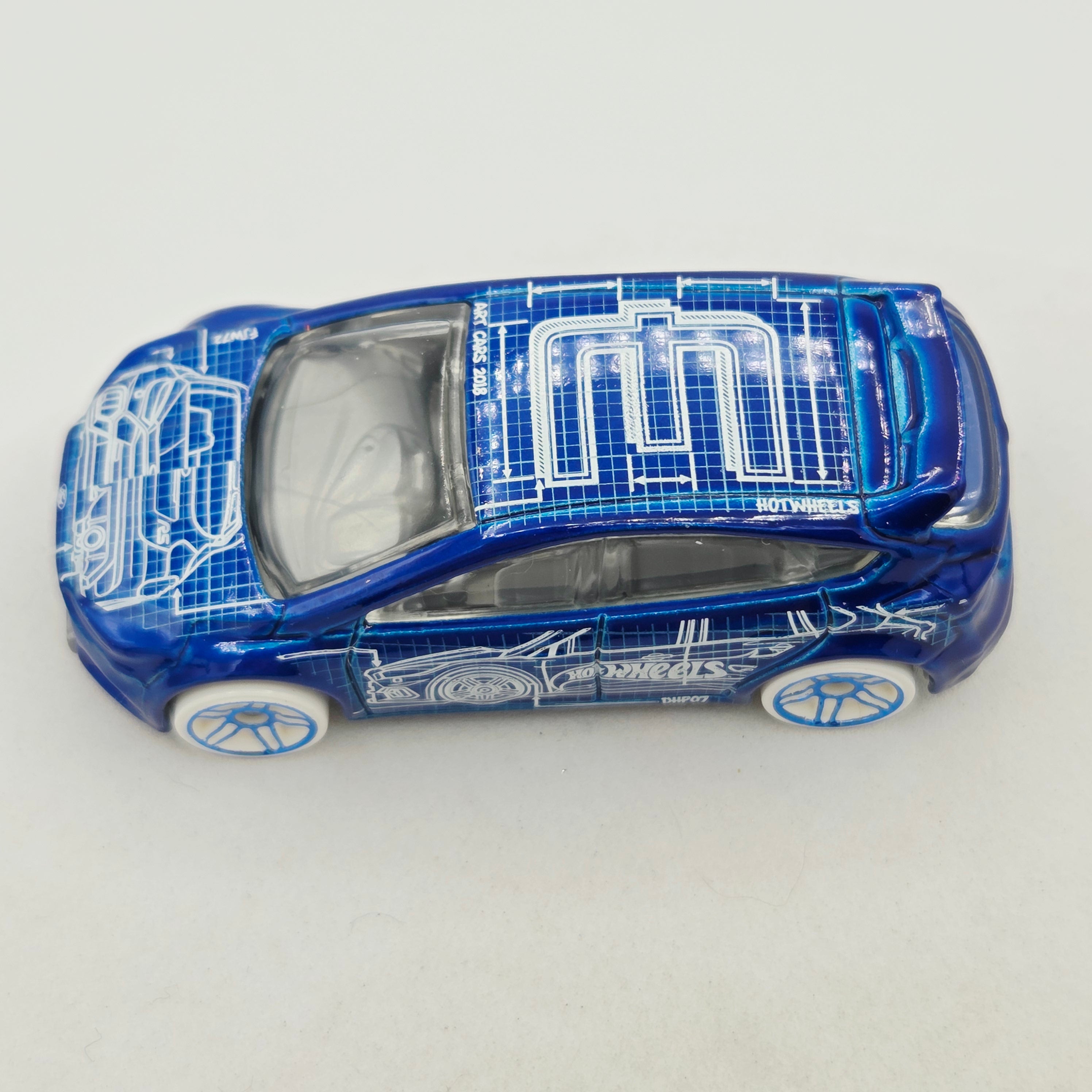 Hot Wheels Ford Focus RS (2018 HW Basic - Art Cars)