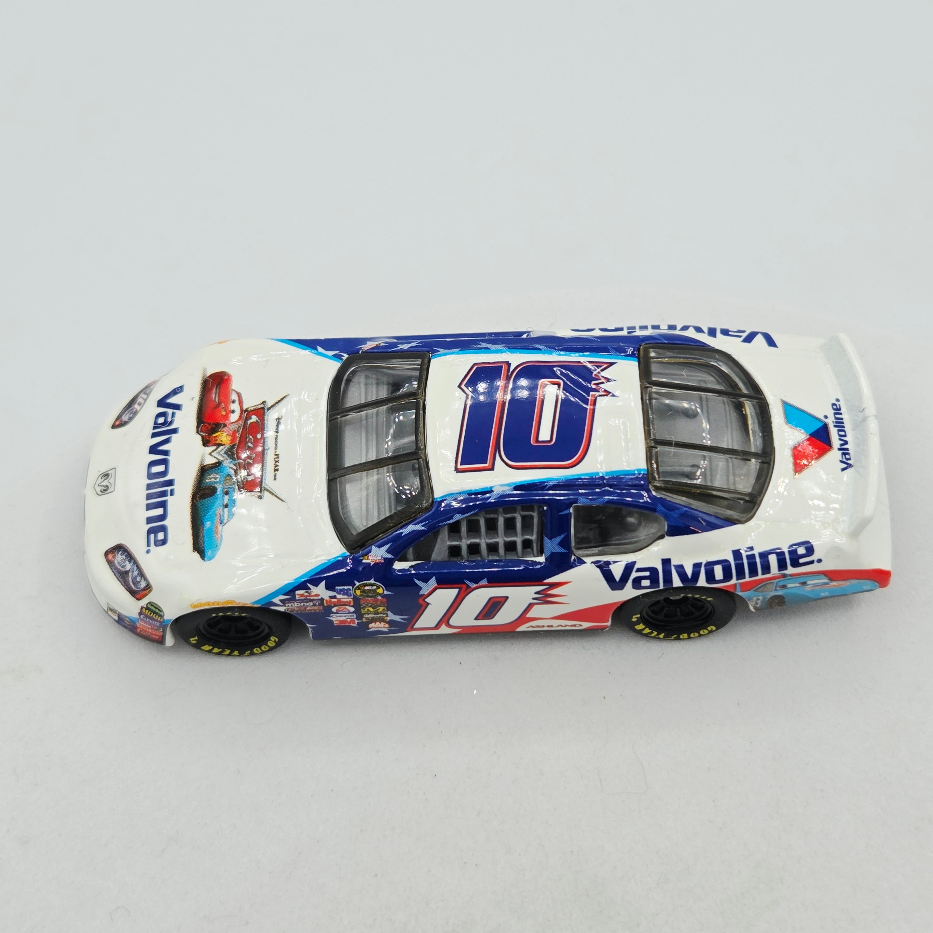 Hot Wheels Dodge Stock Car #10 Scott Riggs "Valvoline" (2005 Disney Cars - Special Edition)