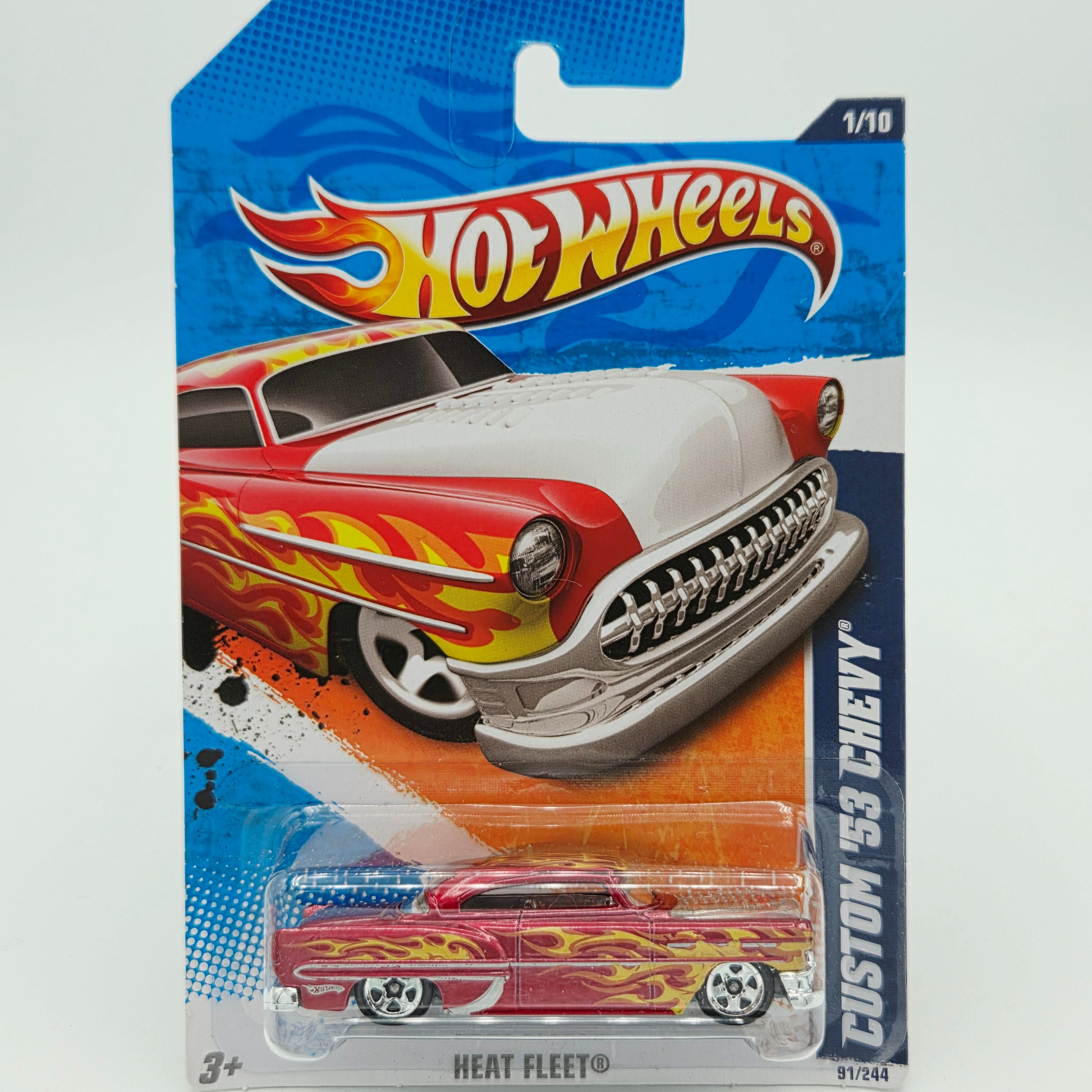 Hot Wheels Custom '53 Chevy, Red (2011 HW Basic - Heat Fleet)