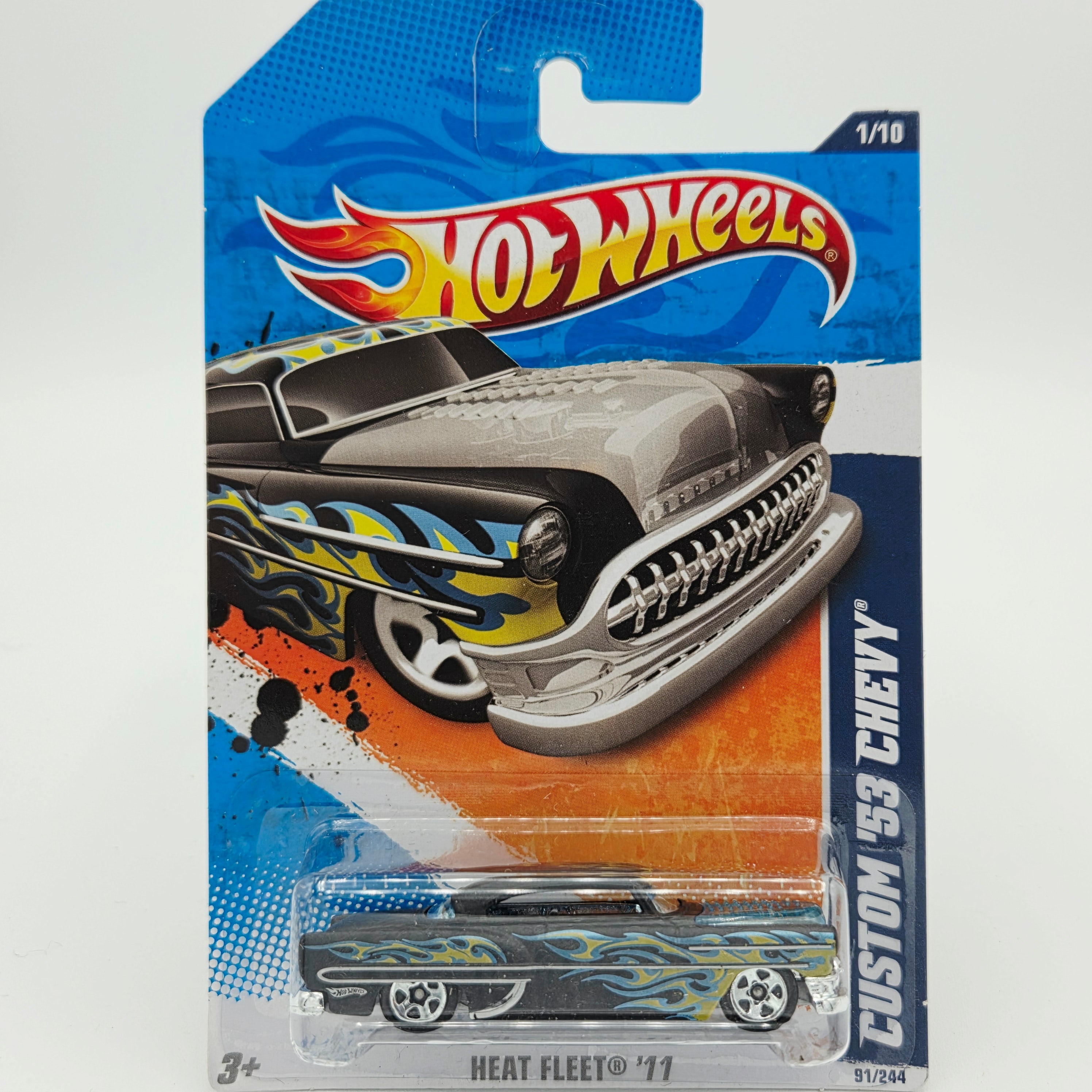 Hot Wheels Custom '53 Chevy, Black (2011 HW Basic - Heat Fleet)