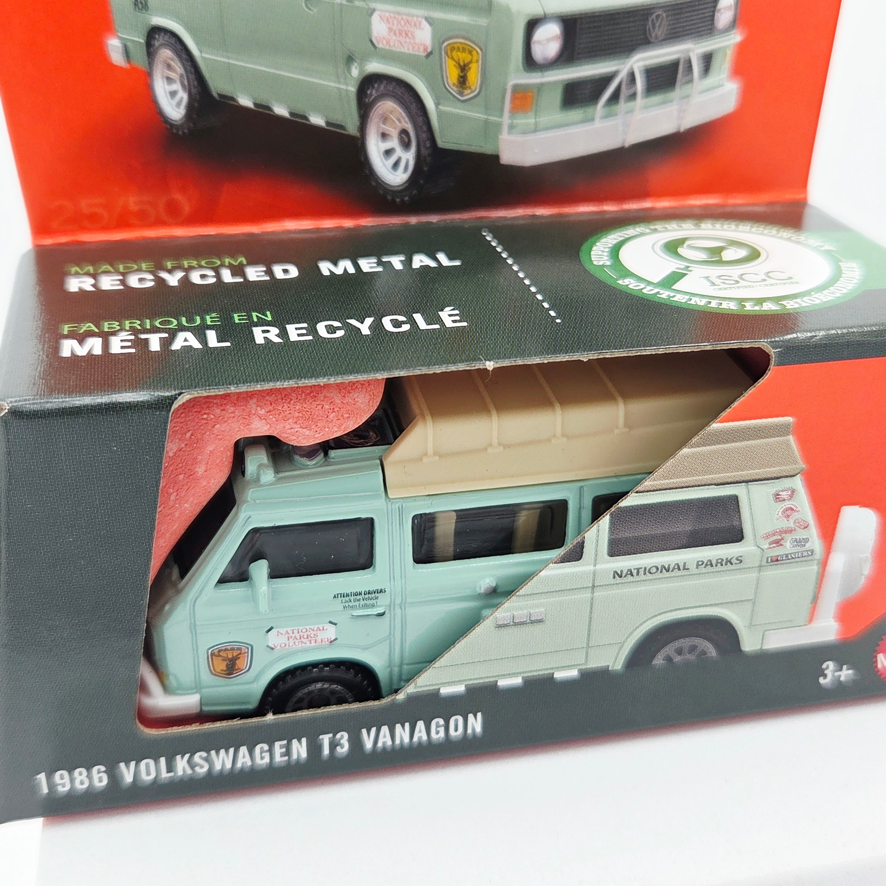Matchbox '86 Volkswagen T3 Vanagon "National Parks" (2026 Moving Parts Mix 7 P)