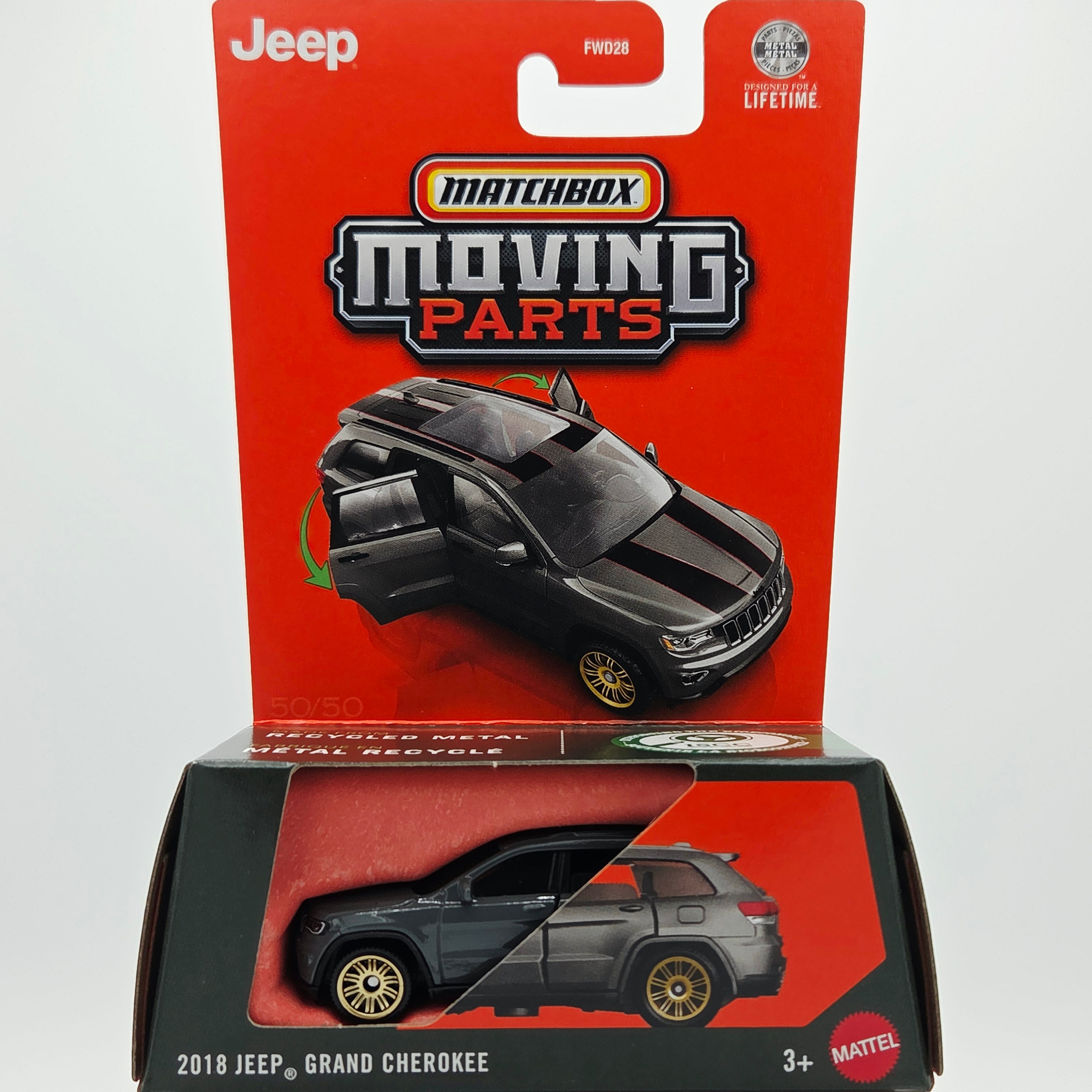Matchbox '18 Jeep Grand Cherokee (2026 Moving Parts Mix 7 P)