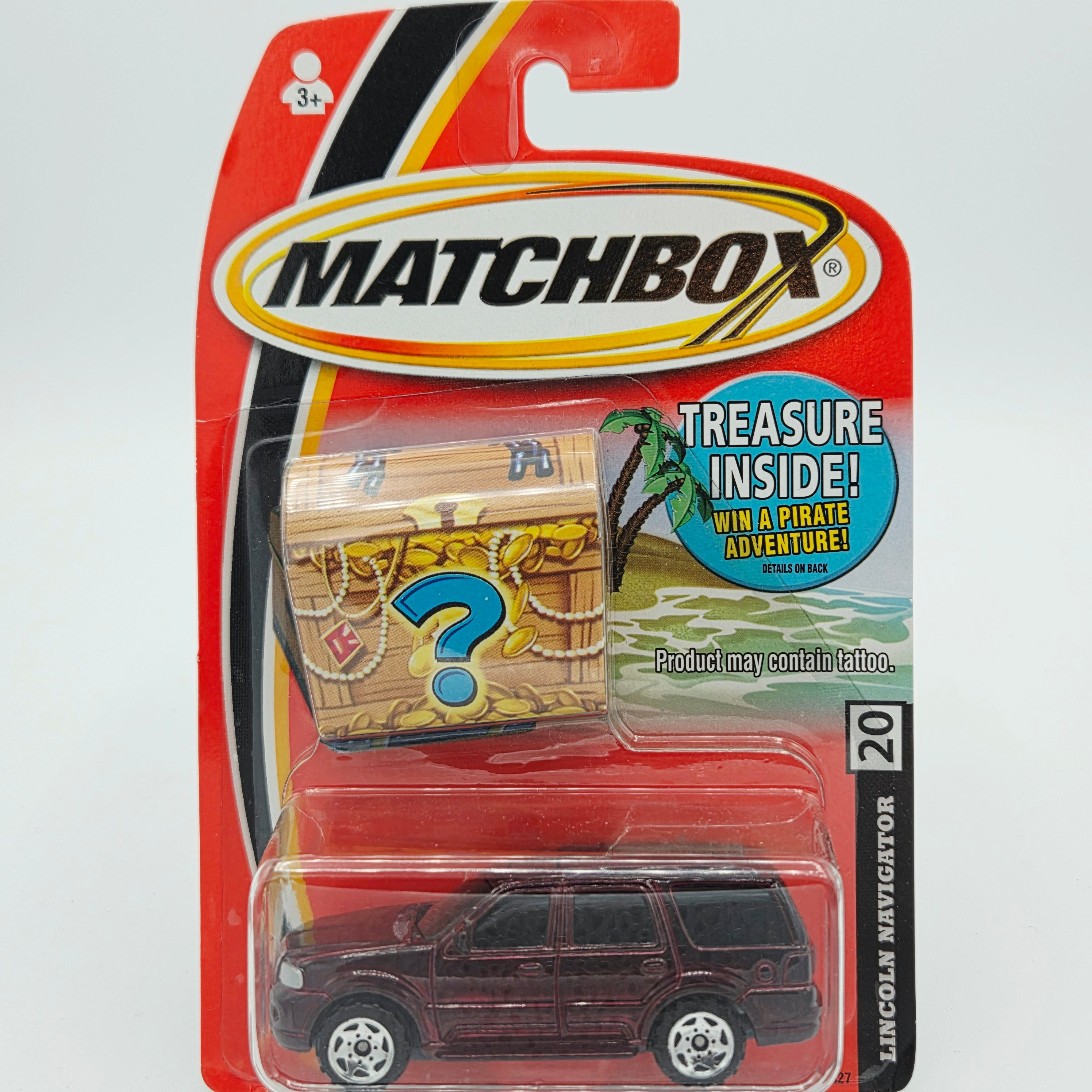 Matchbox Lincoln Navigator (2005 MBX Basic - Buried Treasure)