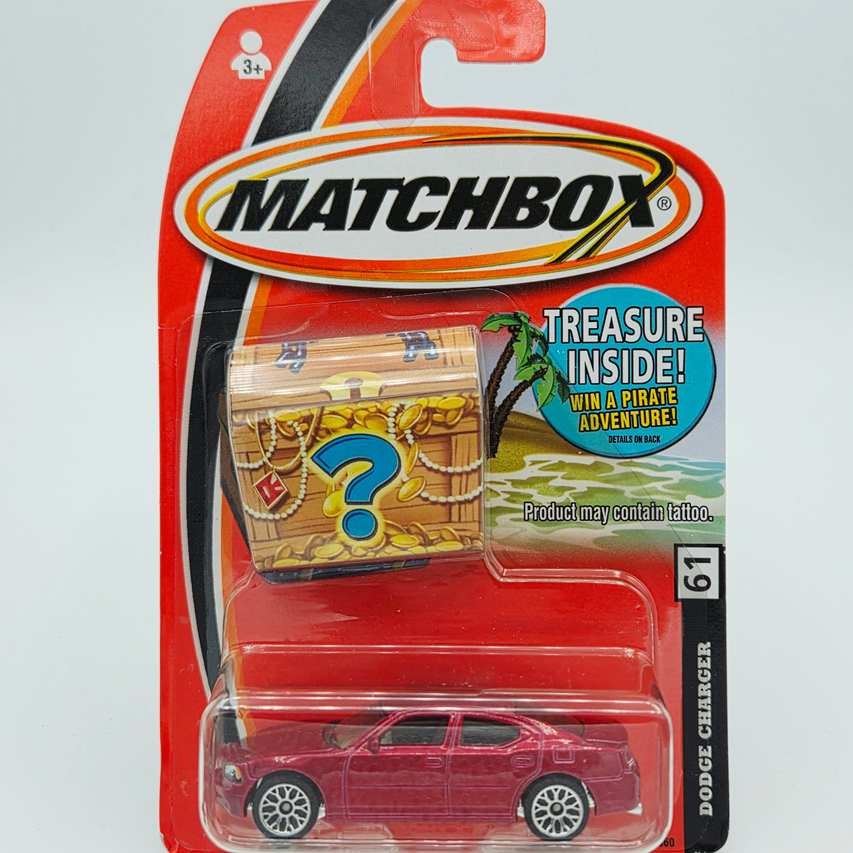 Matchbox Dodge Charger (2005 MBX Basic - Buried Treasure)
