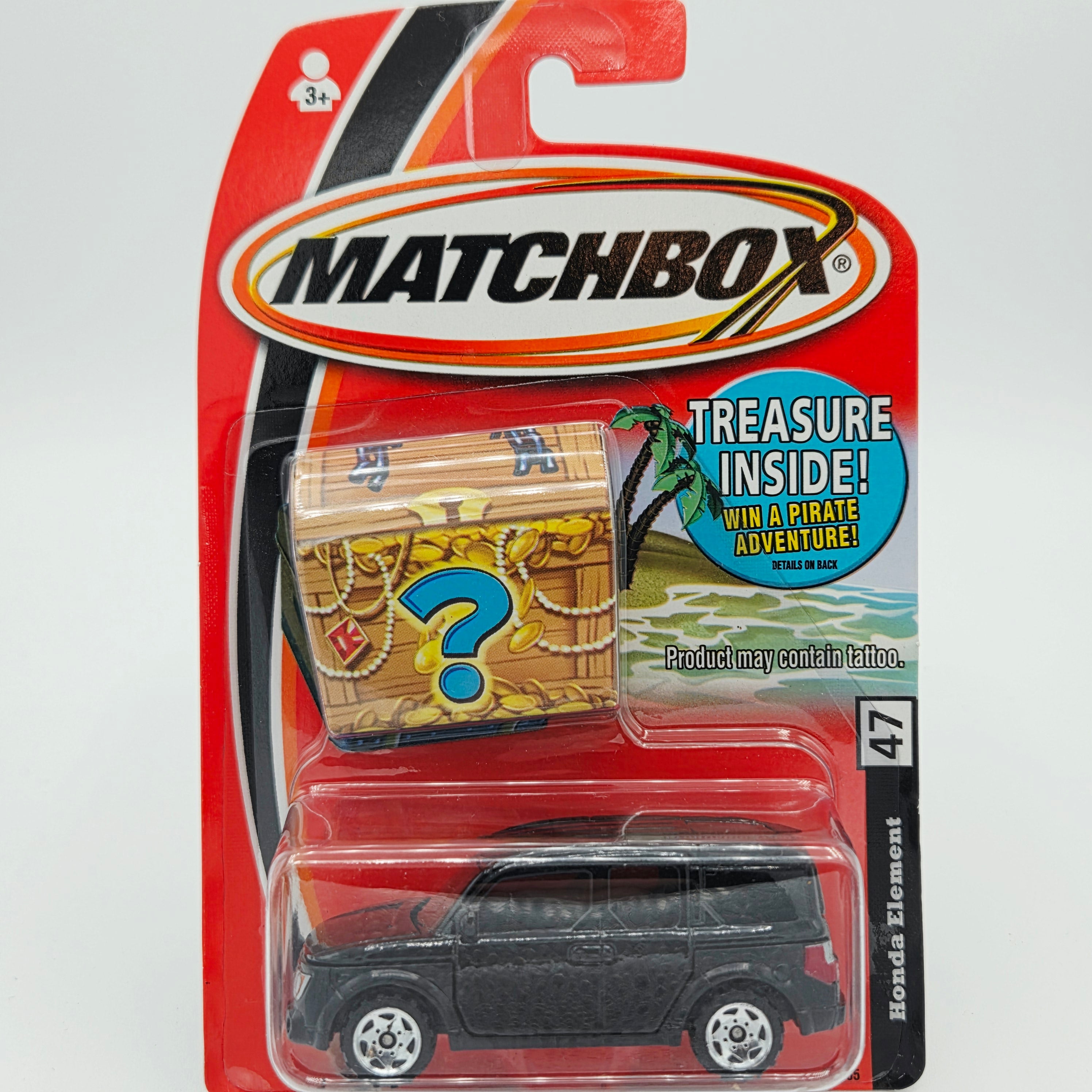 Matchbox Honda Element, Black (2005 MBX Basic - Buried Treasure)