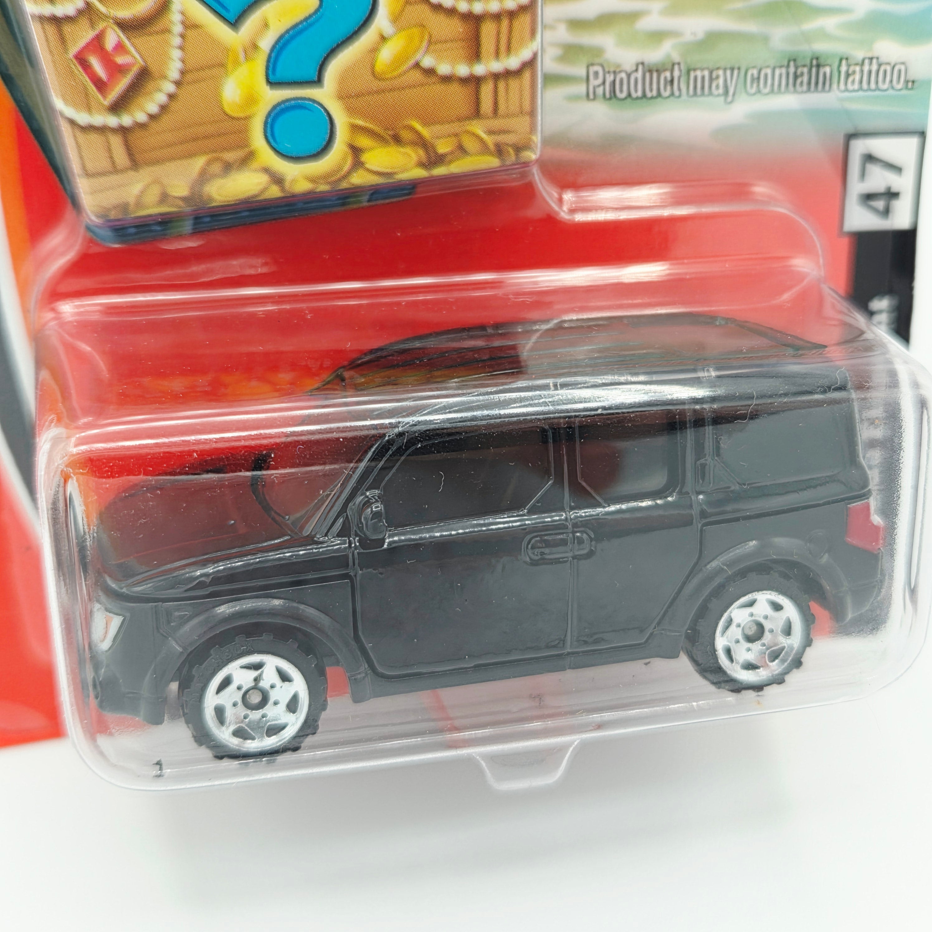 Matchbox Honda Element, Black (2005 MBX Basic - Buried Treasure)