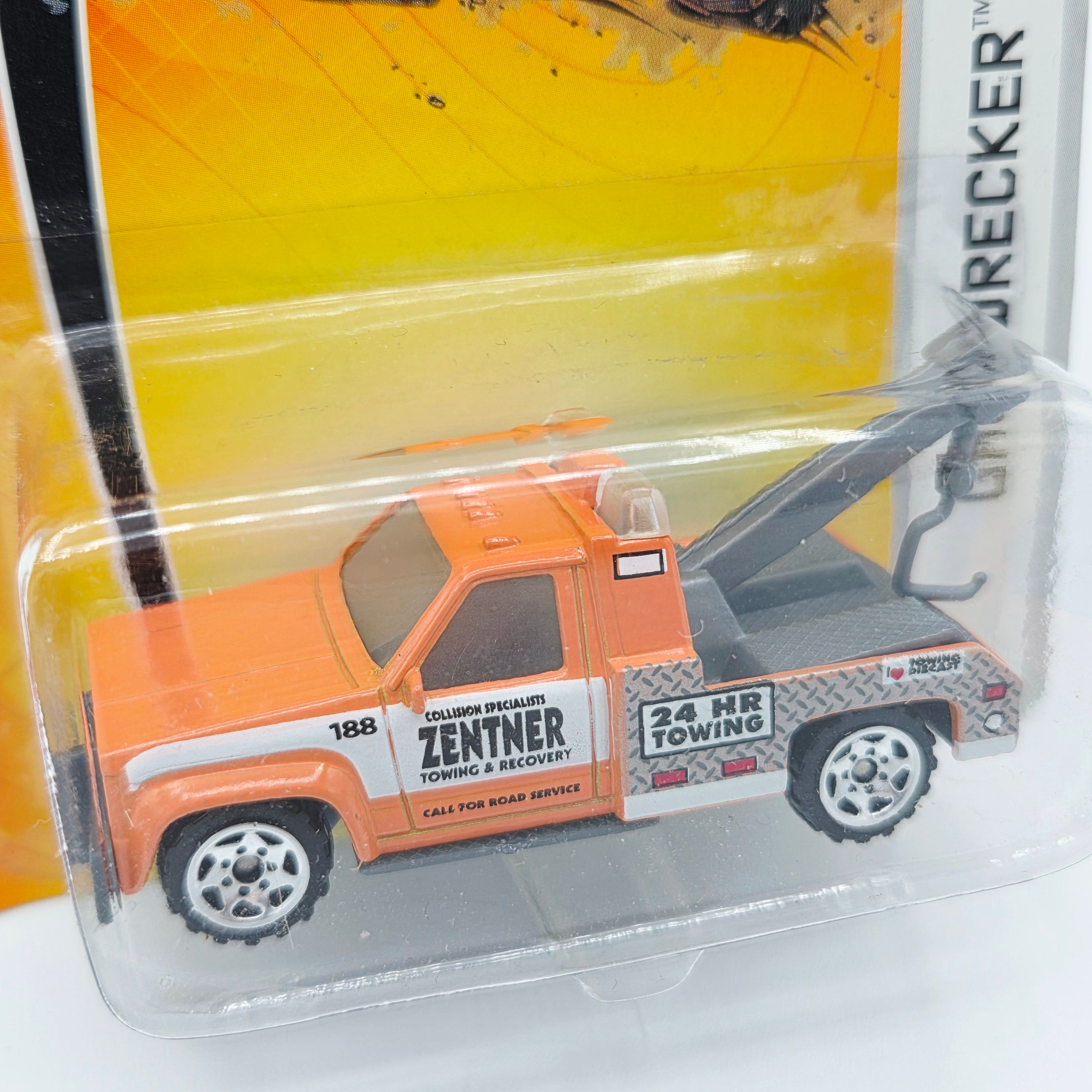Matchbox GMC Wrecker Tow Truck "Zentner" (2006 MBX Basic - Metal)