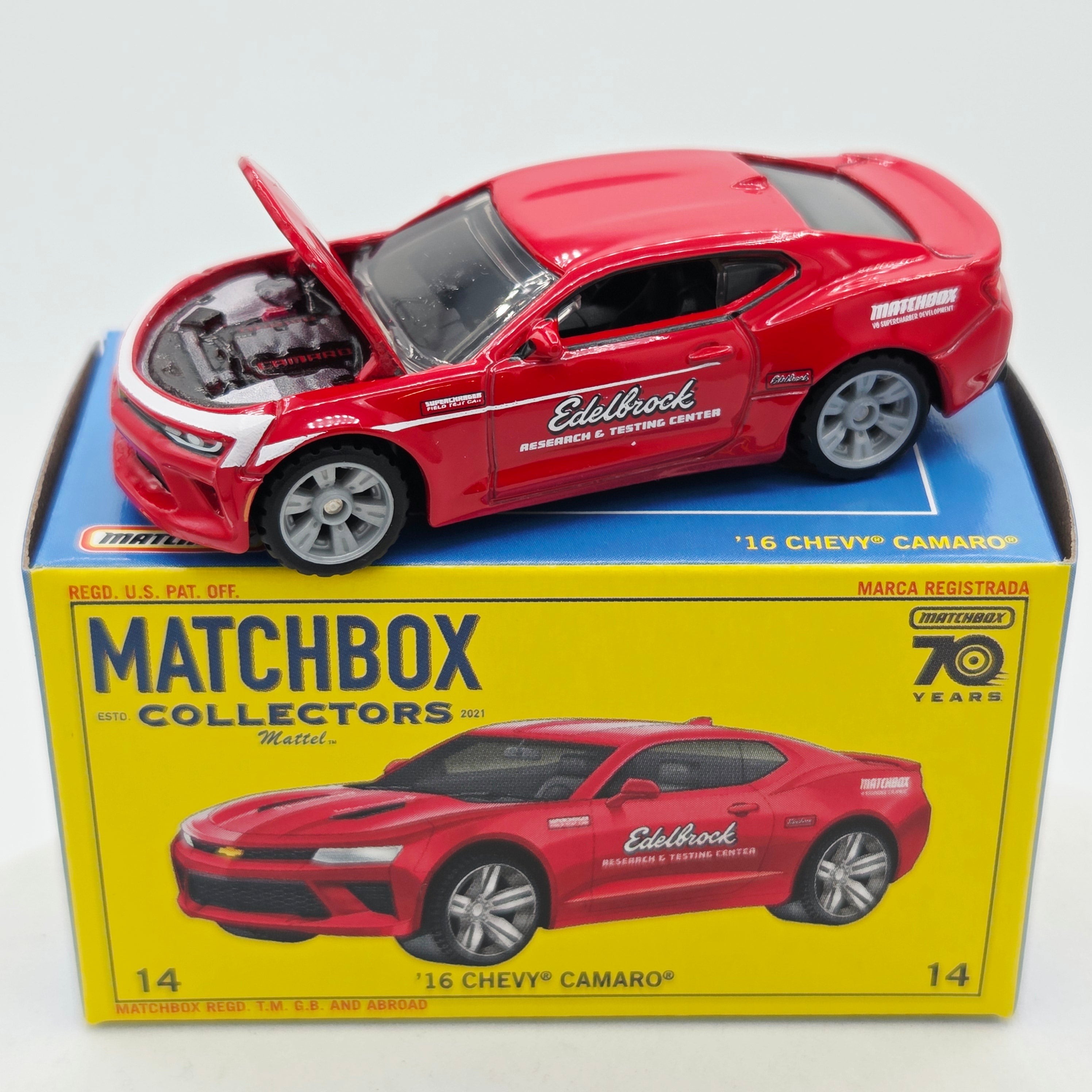 Matchbox '16 Chevrolet Camaro "Edelbrock" (2023 MBX Collectors Series)