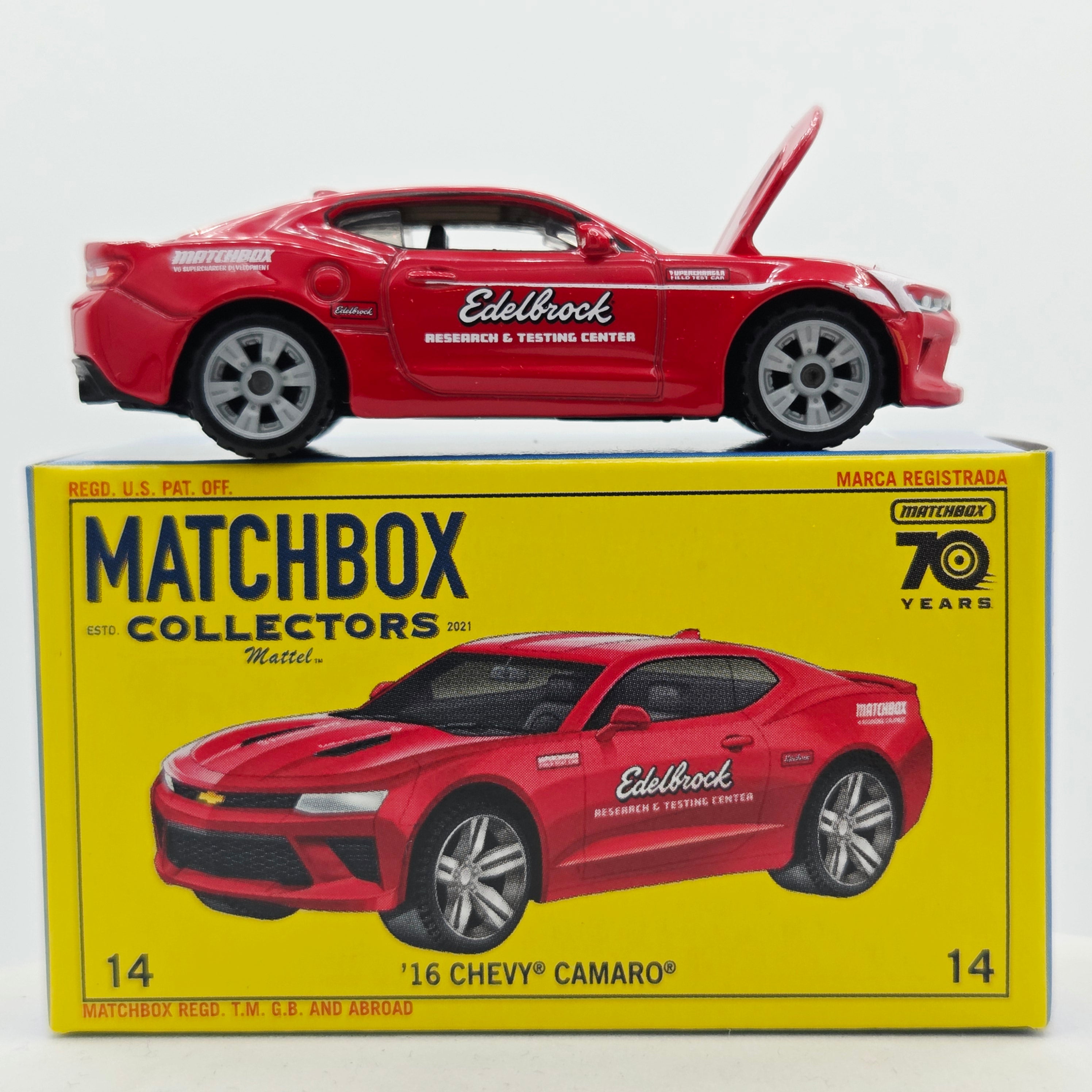 Matchbox '16 Chevrolet Camaro "Edelbrock" (2023 MBX Collectors Series)