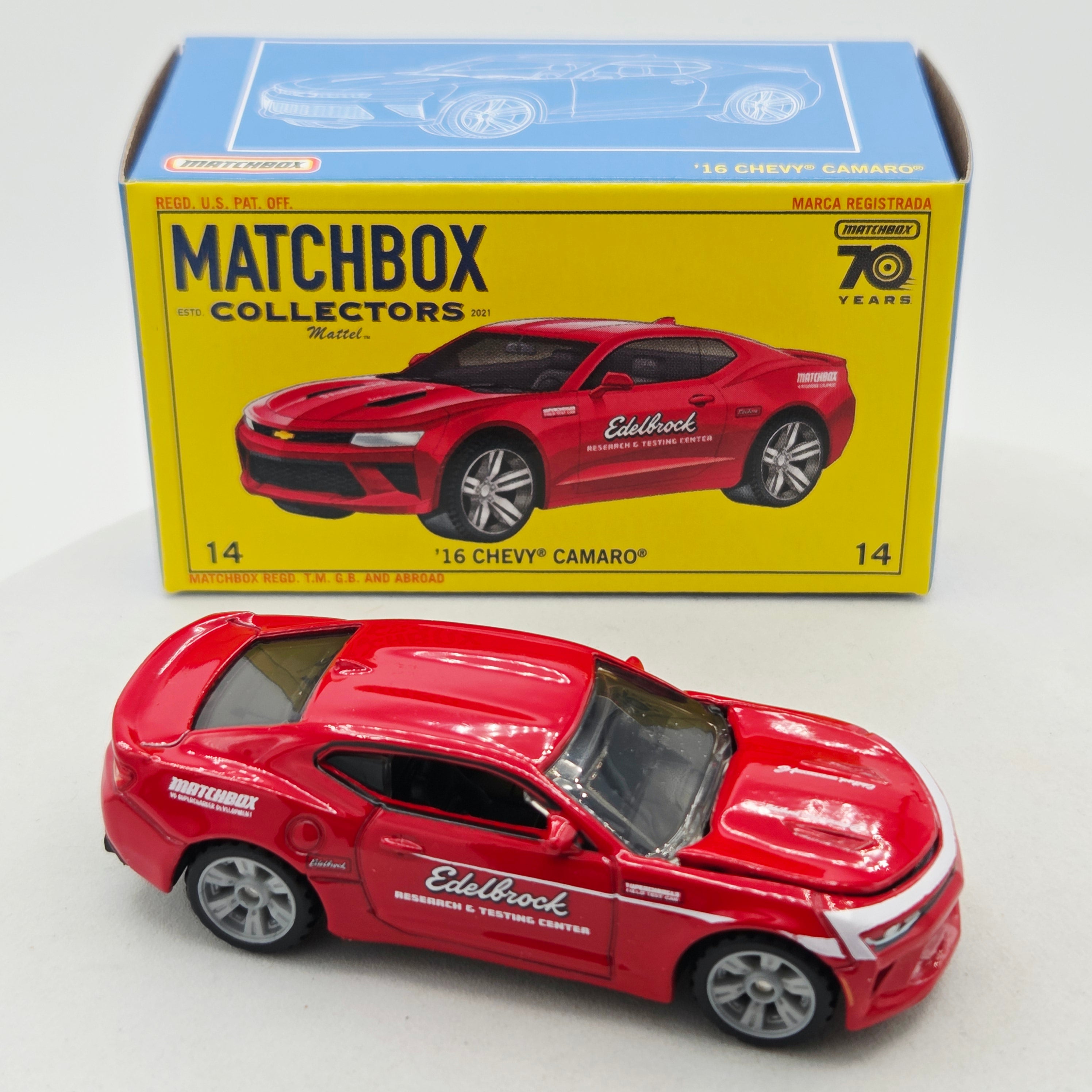Matchbox '16 Chevrolet Camaro "Edelbrock" (2023 MBX Collectors Series)