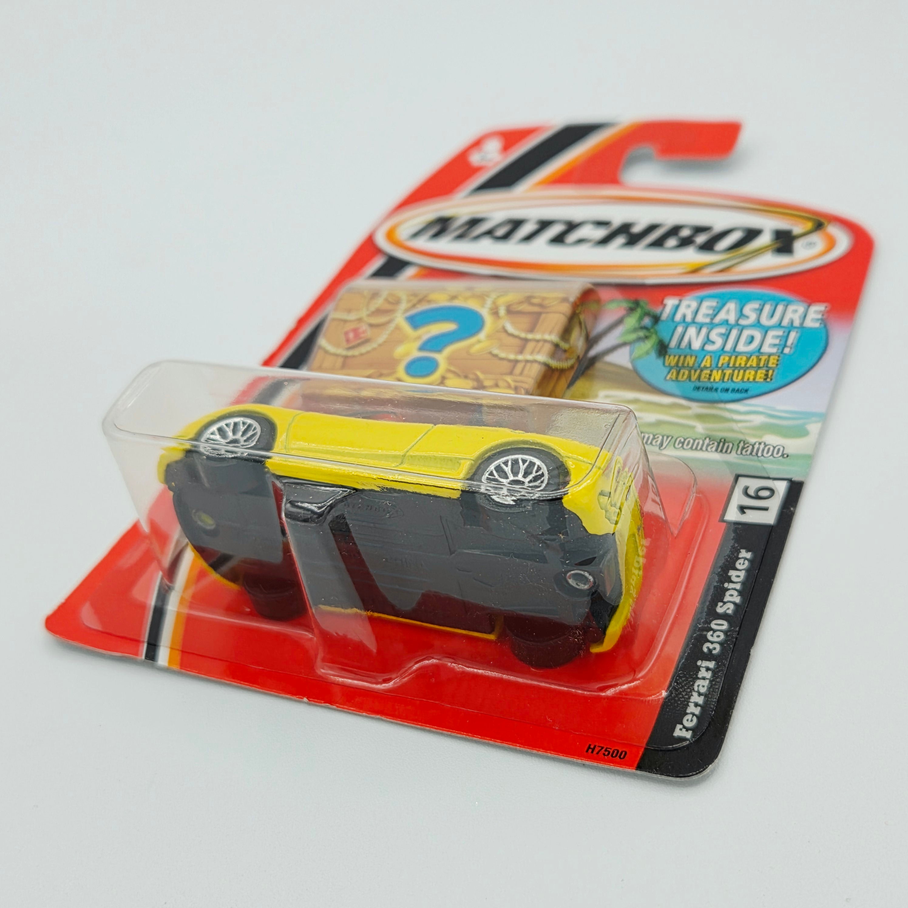 Matchbox Ferrari 360 Spider (2005 MBX Basic - Buried Treasure)