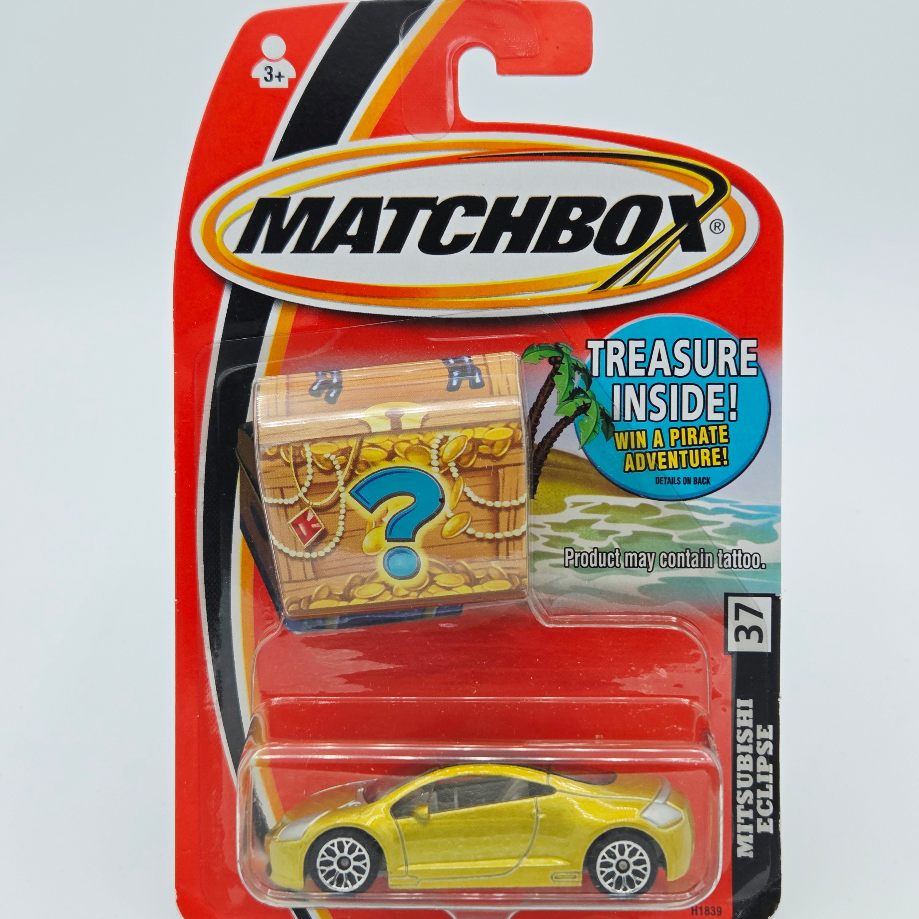 Matchbox Mitsubishi Eclipse (2005 MBX Basic - Buried Treasure)