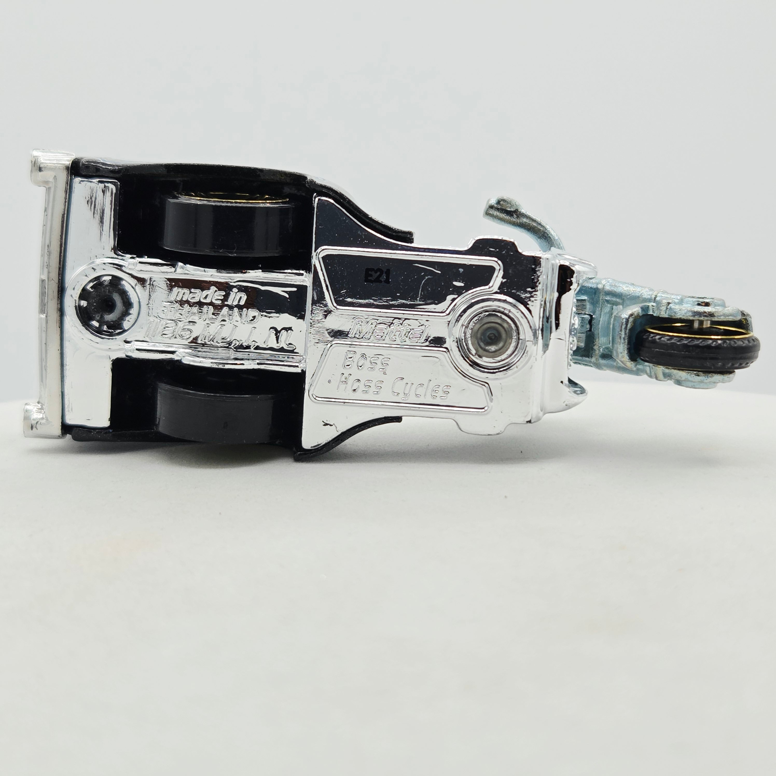 Hot Wheels Boss Hoss Motorcycle "Police" / '57 Chevy Trike (2012 HW City Works 5 Pack - Multipack Exclusive)