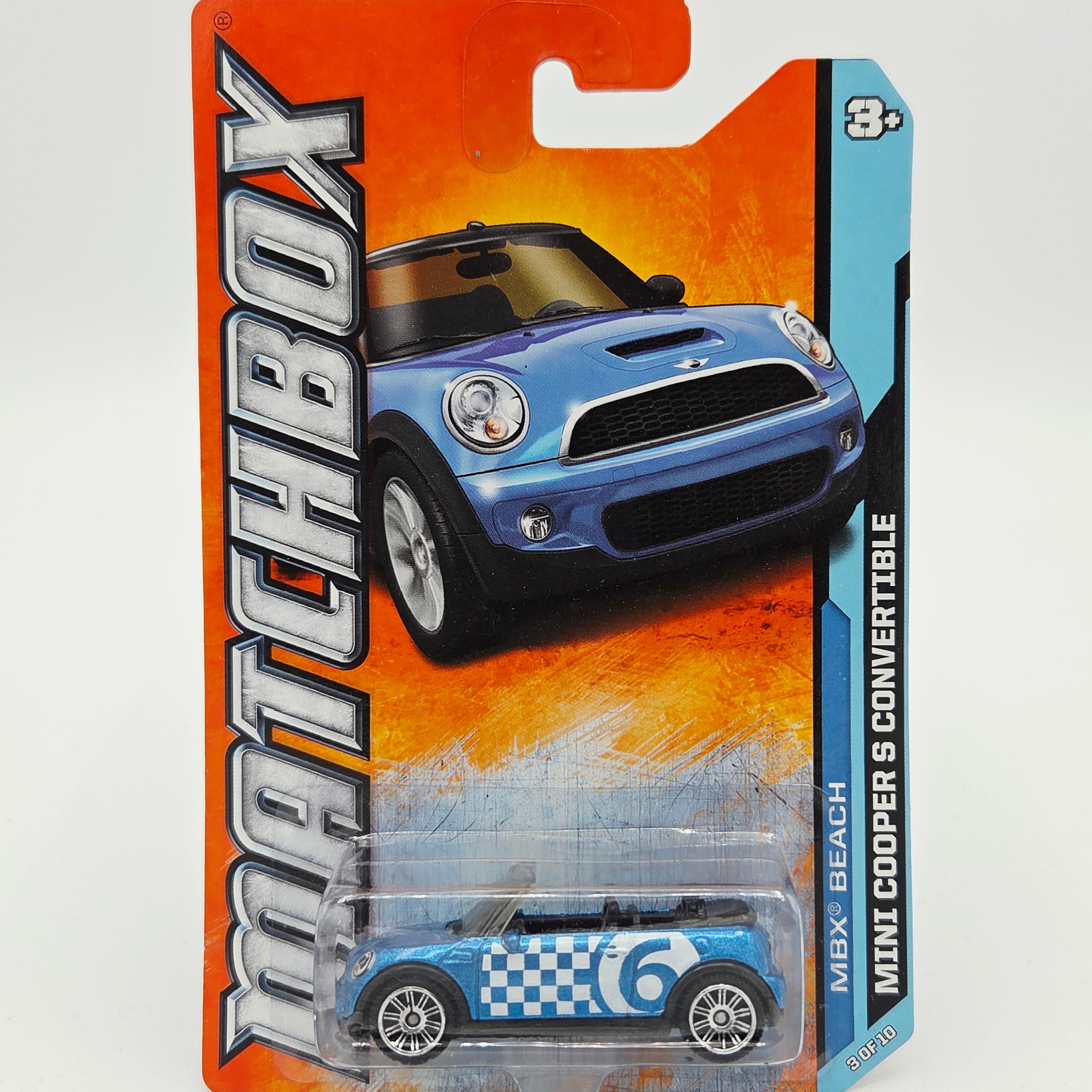 Matchbox Mini Cooper S Convertible (2011 MBX Basic - Beach)