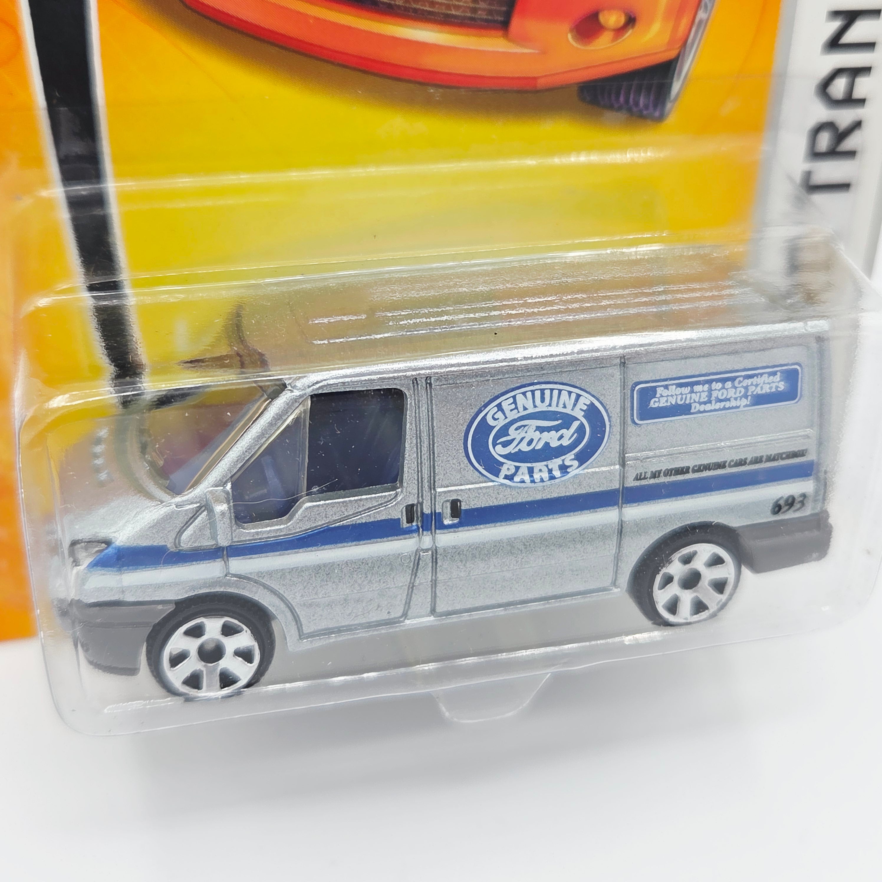 Matchbox Ford Transit "Genuine Ford Parts" (2007 MBX Basic - Metal)