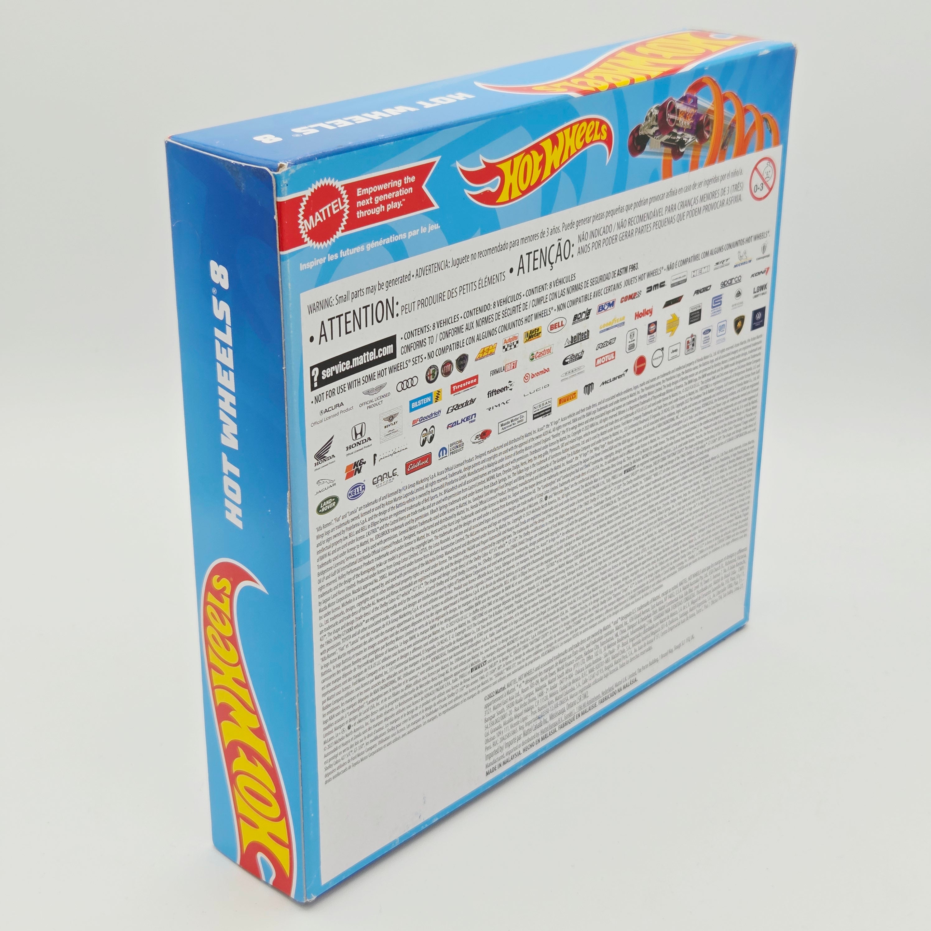 Hot Wheels 8 Pack - Exclusive Custom '18 Ford Mustang (2023 Multipack)